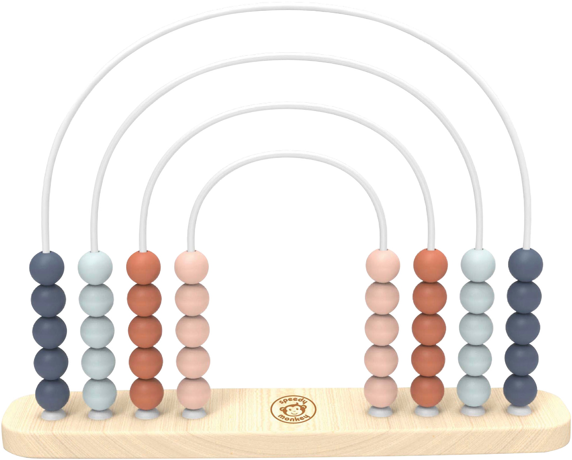 Lernspielzeug »Abakus Regenbogen«, aus Holz; FSC®- schützt Wald - weltweit