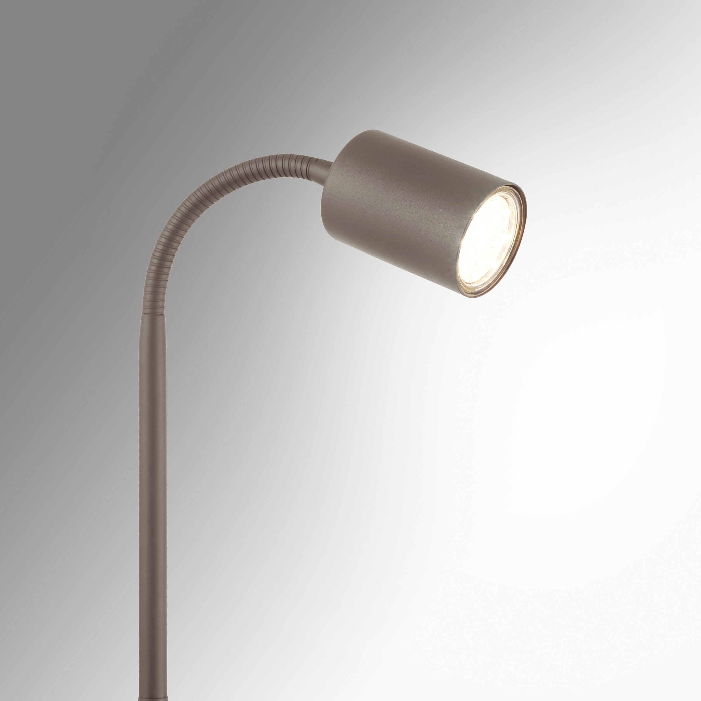 my home LED Stehlampe »Maci«, 1 flammig, Leuchtmittel GU10 | Leuchtmittel wechselbar, Stehlampe, warmweißes Licht, dreh- und schwenkbarer Reflektor