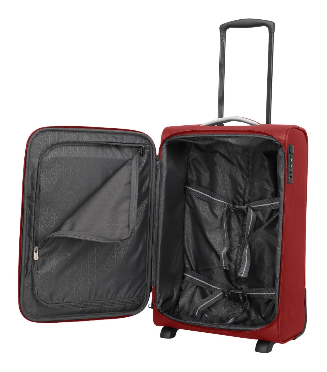 travelite Handgepäck-Trolley »JETPACK Slim 2 Cabin Handgepäck Koffer« 40 l 4 Rollen