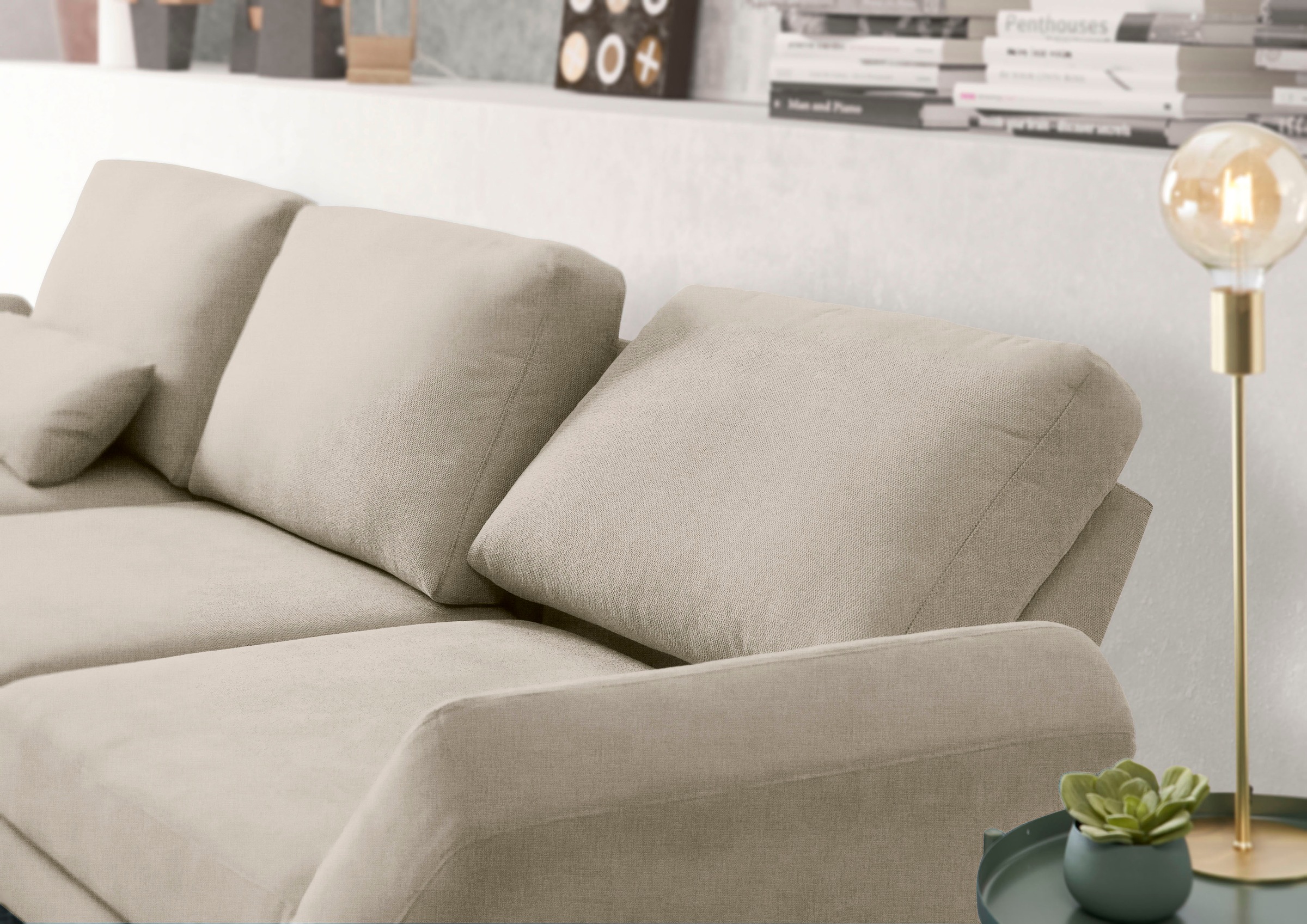 3C Candy Ecksofa »Kairo modernes Multifunktions-Sofa, bequem, L-Form«, inklusive Drehsitz, Armlehnen- und Rückenverstellung, OTTOs Choice