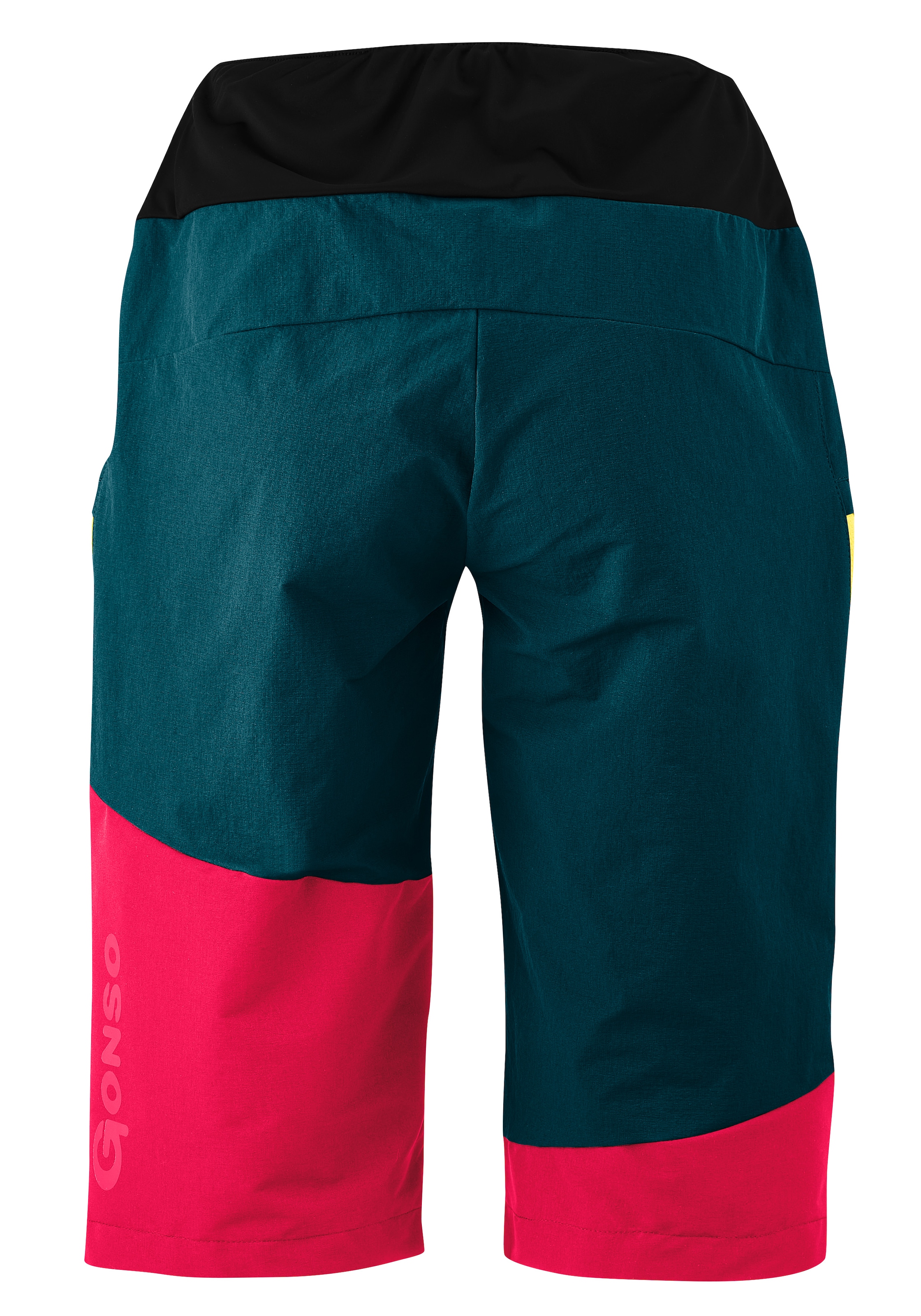 Gonso Radhose »LOMASO«, Herren Bike-Shorts, MTB Fahrradhose mit Sitzpolster, Bund flexibel