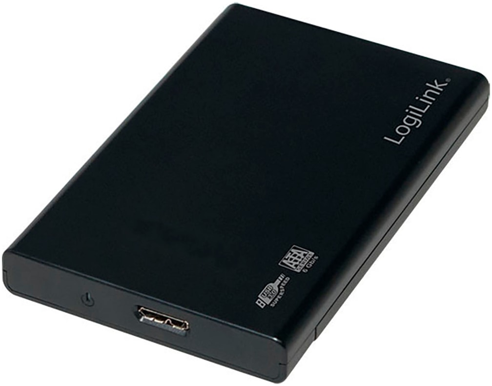 HDD-Festplatte »USB 3.0 Gehäuse für 2,5" SATA HDD/SSD«, 2,5 Zoll, Anschluss Micro-USB B