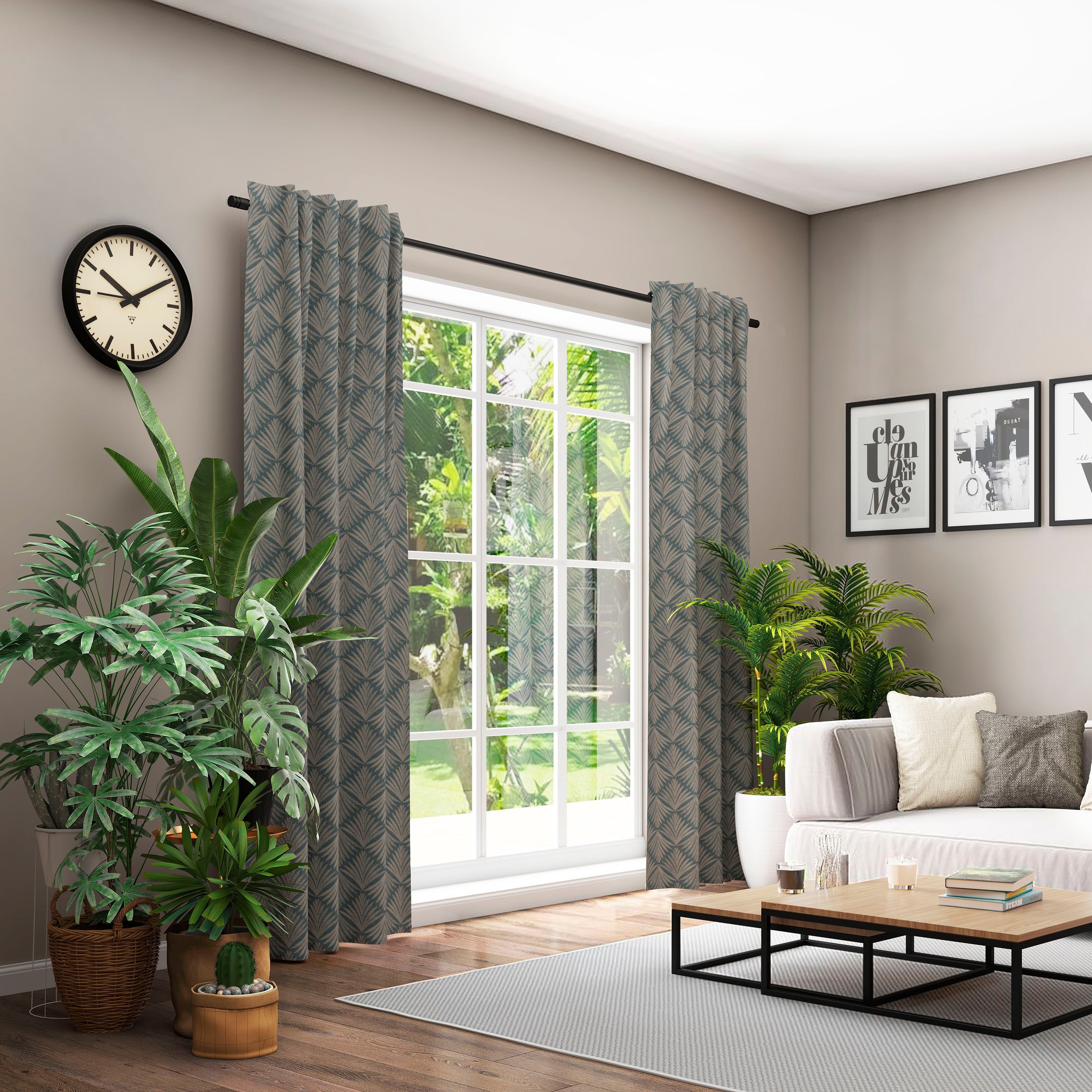 Neutex for you! Vorhang »Como«, (1 St.), moderne Klassik