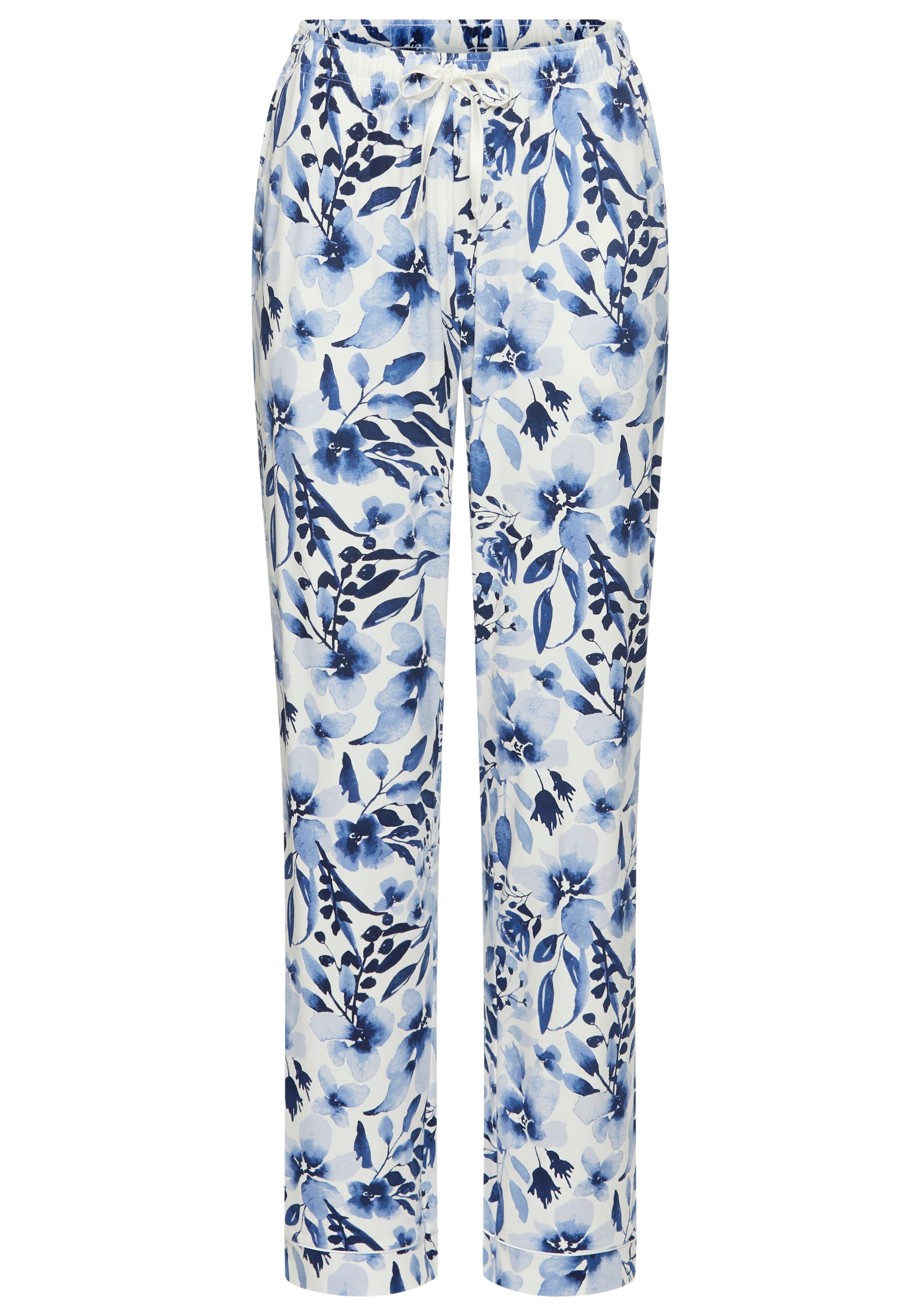 LASCANA Pyjama Set, 2 mit Blumen-Alloverprint