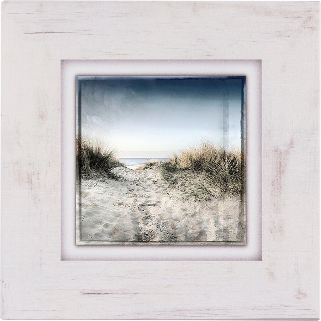 Home affaire Holzbild »Sand und Himmel«