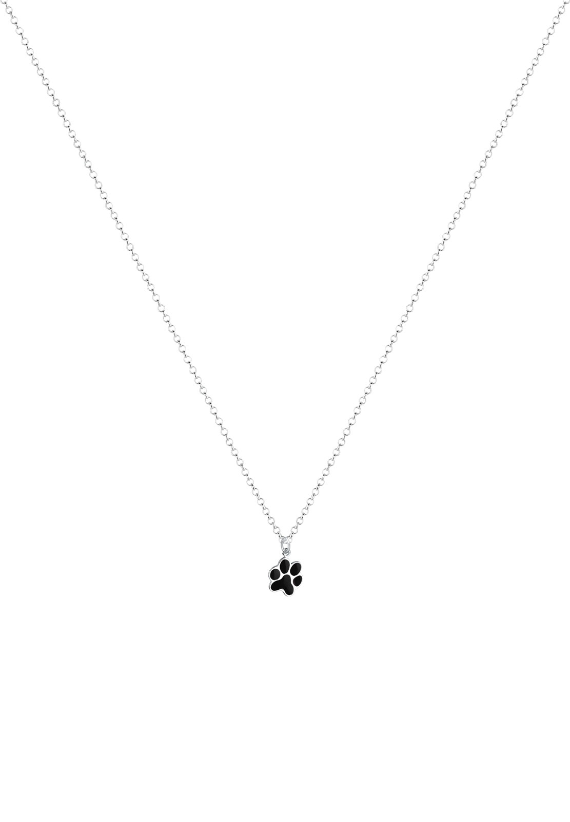 Elli Kette mit Anhänger »Halskette Pfote 925 Sterling Silber«