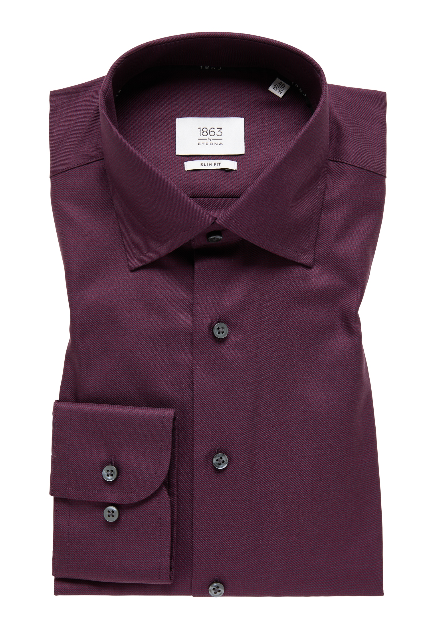 Eterna Langarmhemd »SLIM FIT« NON IRON (bügelfrei)