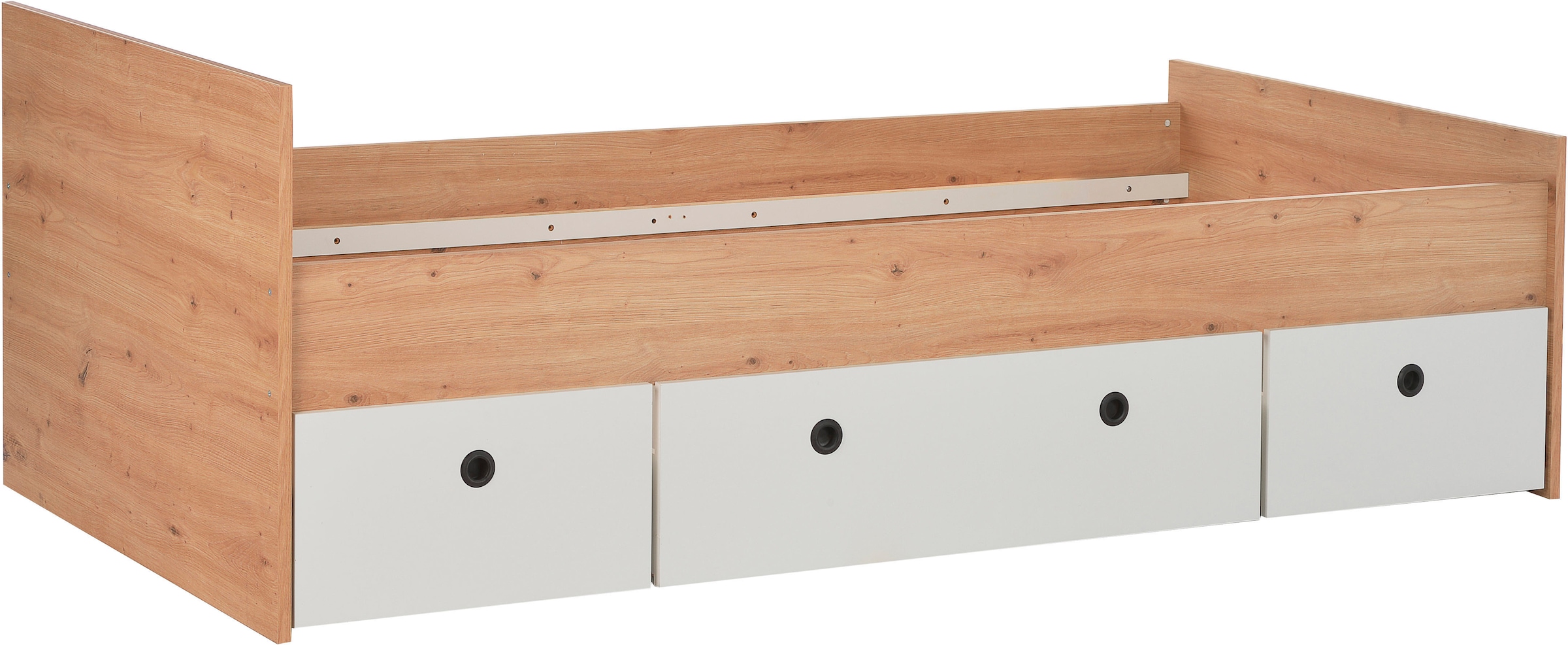 arthur berndt Jugendzimmer-Set »»Bente« 5-teilig« 5 tlg. Artisan Oak Nb/Weiß