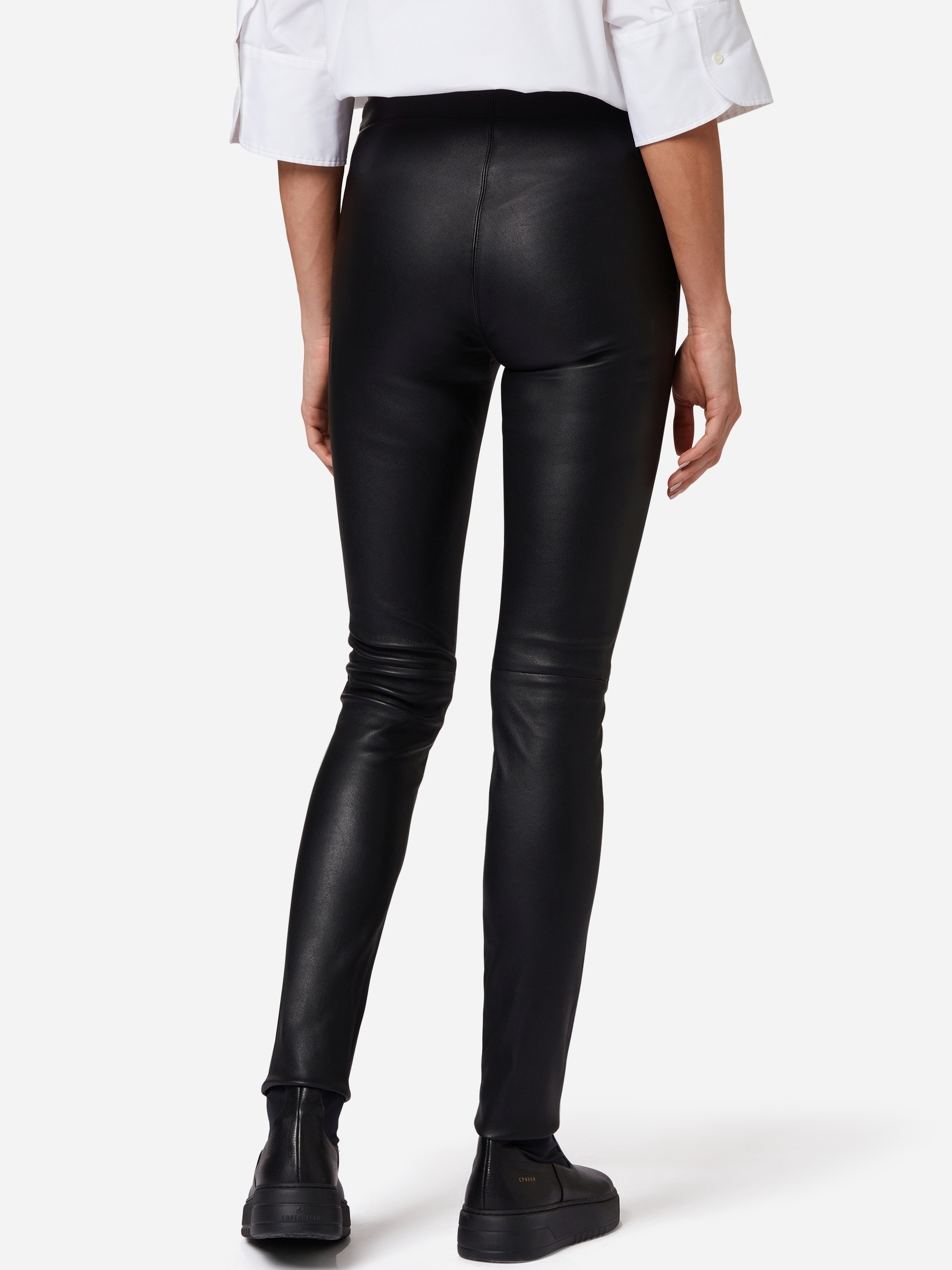 RICANO Leggings »Lederhose Asteroid Stretch«  Handgefertigt aus echtem Leder