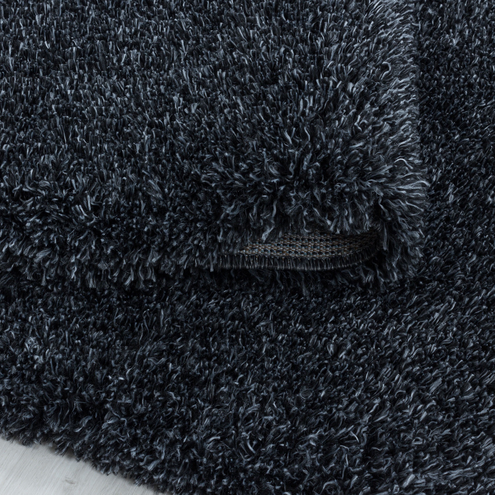 Ayyildiz Teppiche Hochflor-Teppich »FLUFFY 3500«, rund, 50 mm Höhe, Langflor, Shaggy, uni, robust, auch rechteckig erhältlich, Wohnzimmer