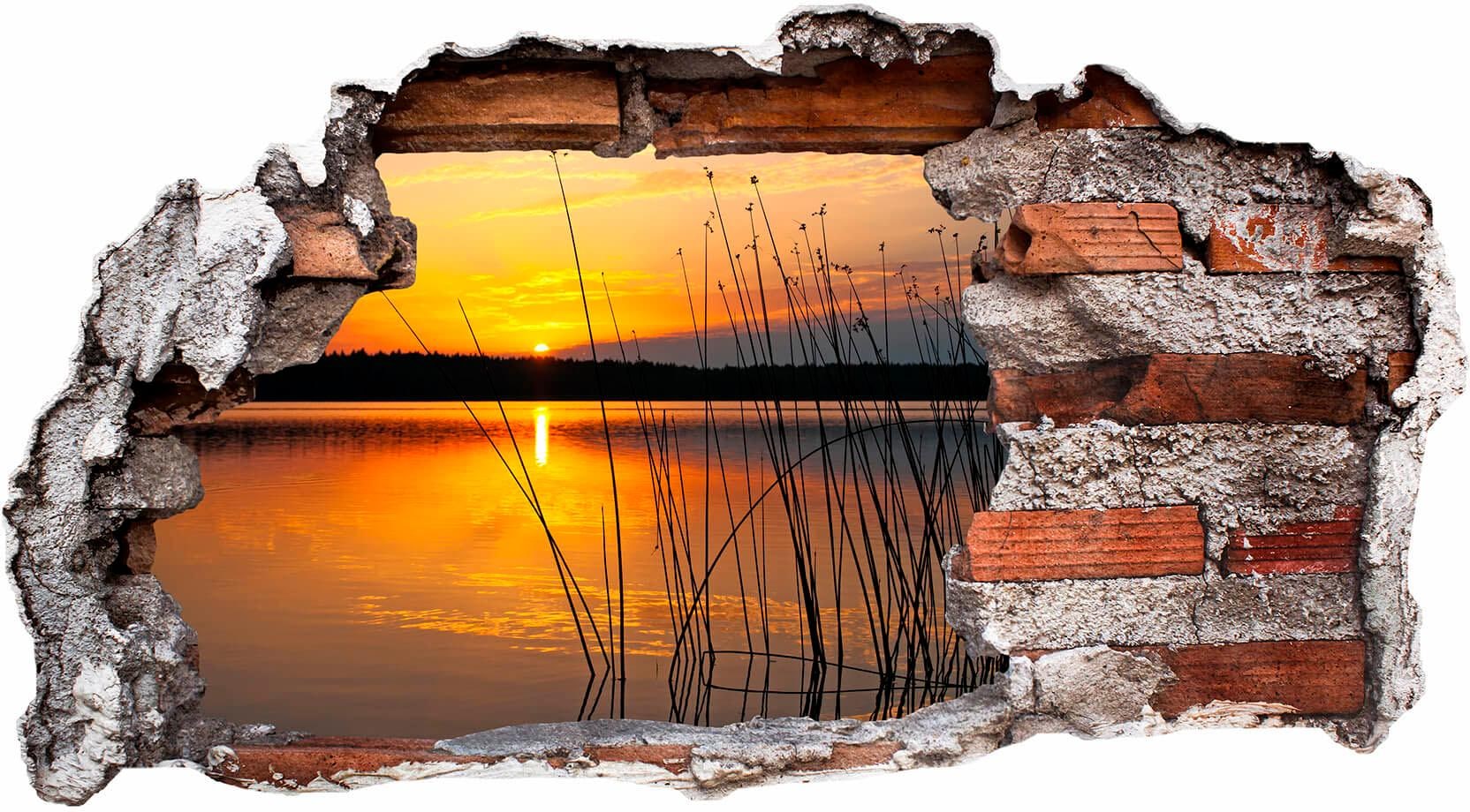 Wall-Art Wandtattoo »Sonnenuntergang am See« kaufen