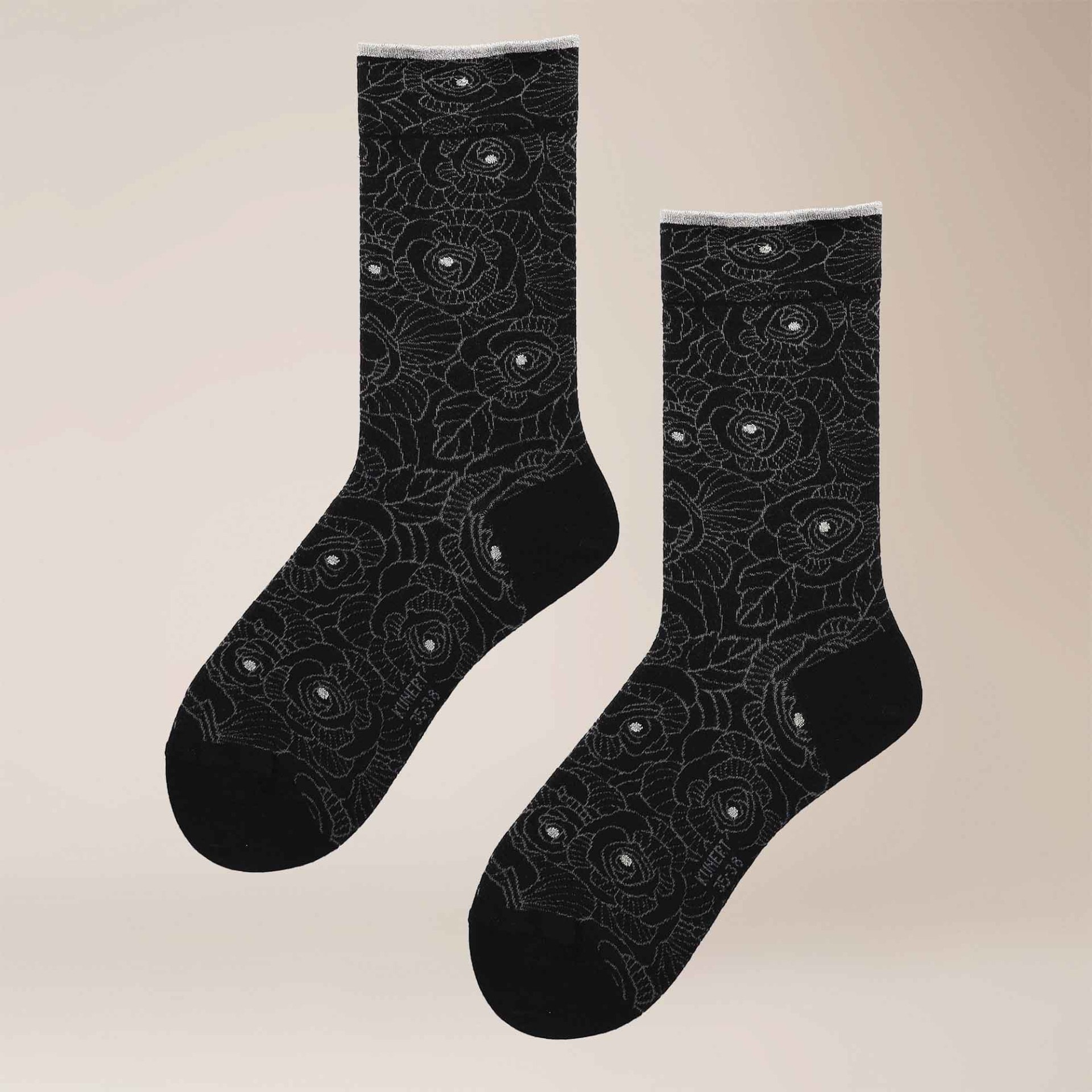 KUNERT Socken »Socke Fantastic Rose« Socken mit Blumenmuster