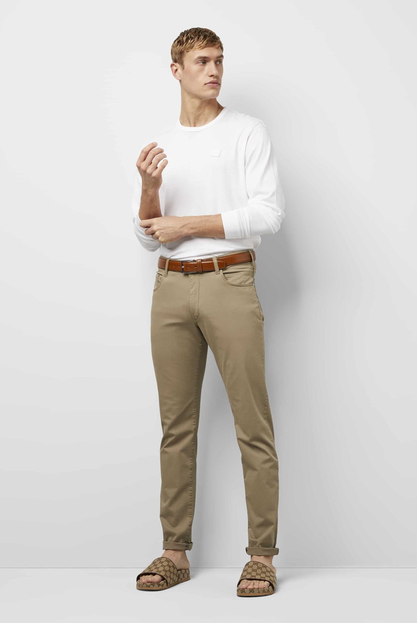 MEYER Stoffhose »M5 Slim«  M5 Slim Five-Pocket
