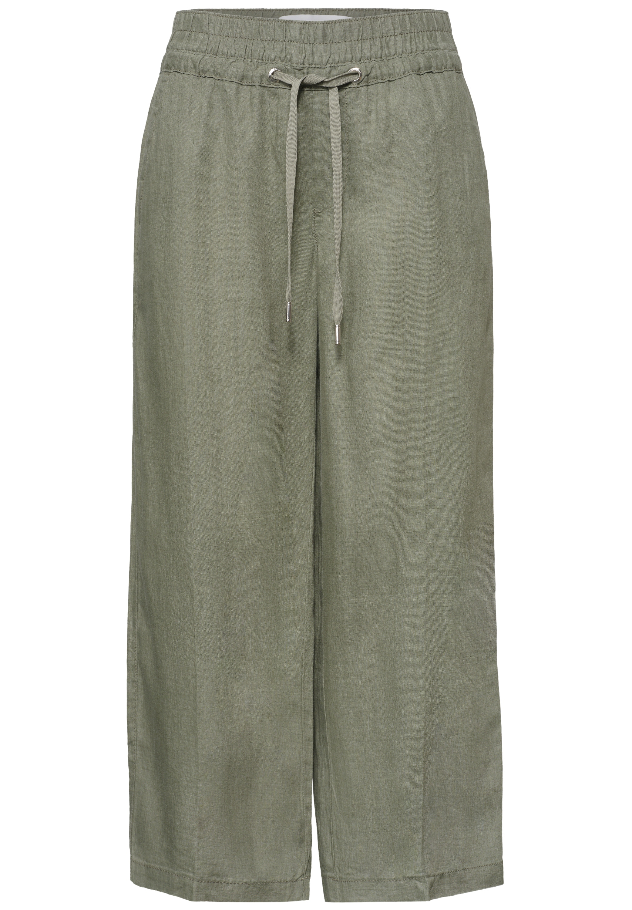STREET ONE Leinenhose »Style Emee«  miSommerhose mit elastischem Bund und Kordelzug