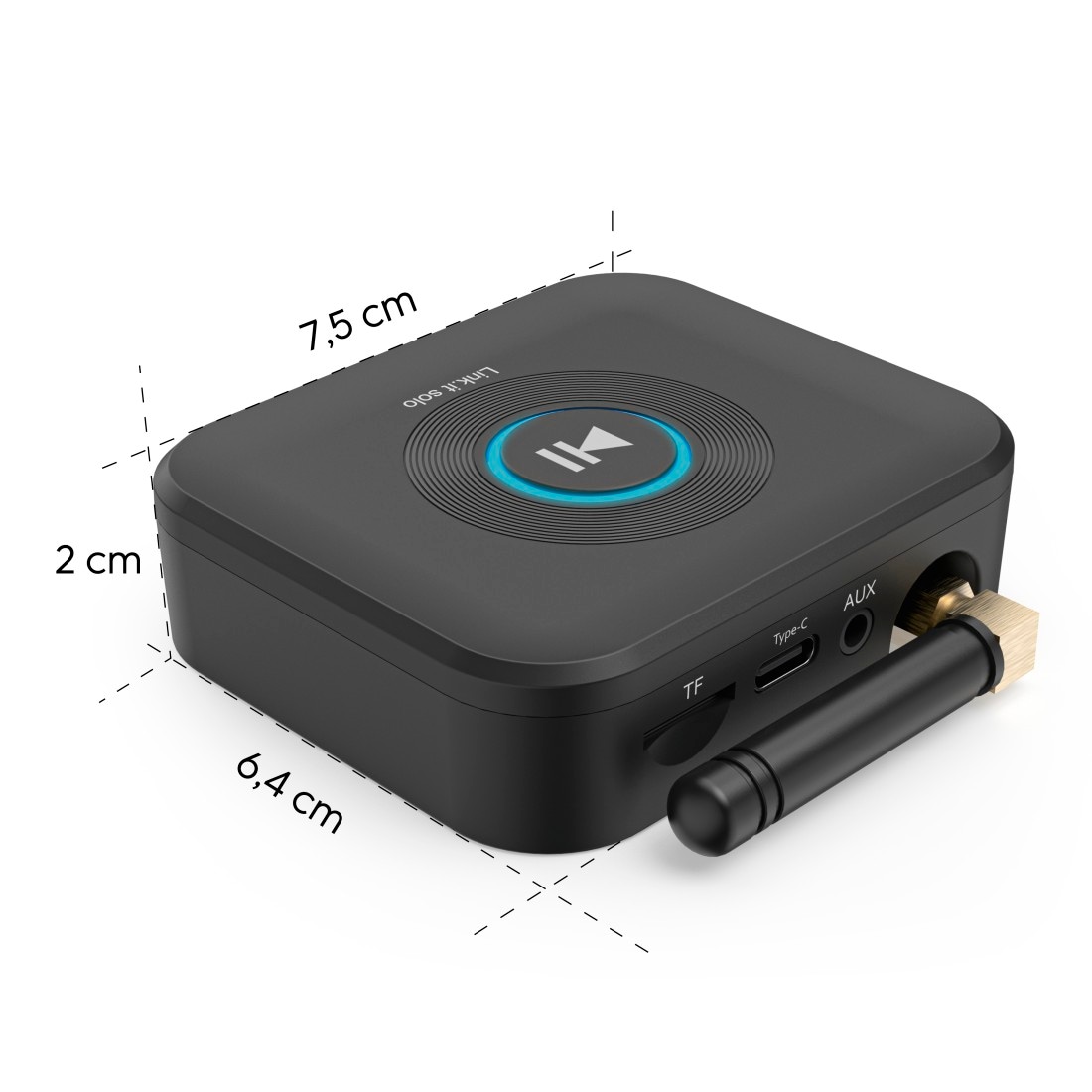 Hama Bluetooth-Adapter »Bluetooth-Adapter (Empfänger für Bluetooth nachrüsten, z.B. HiFi)«