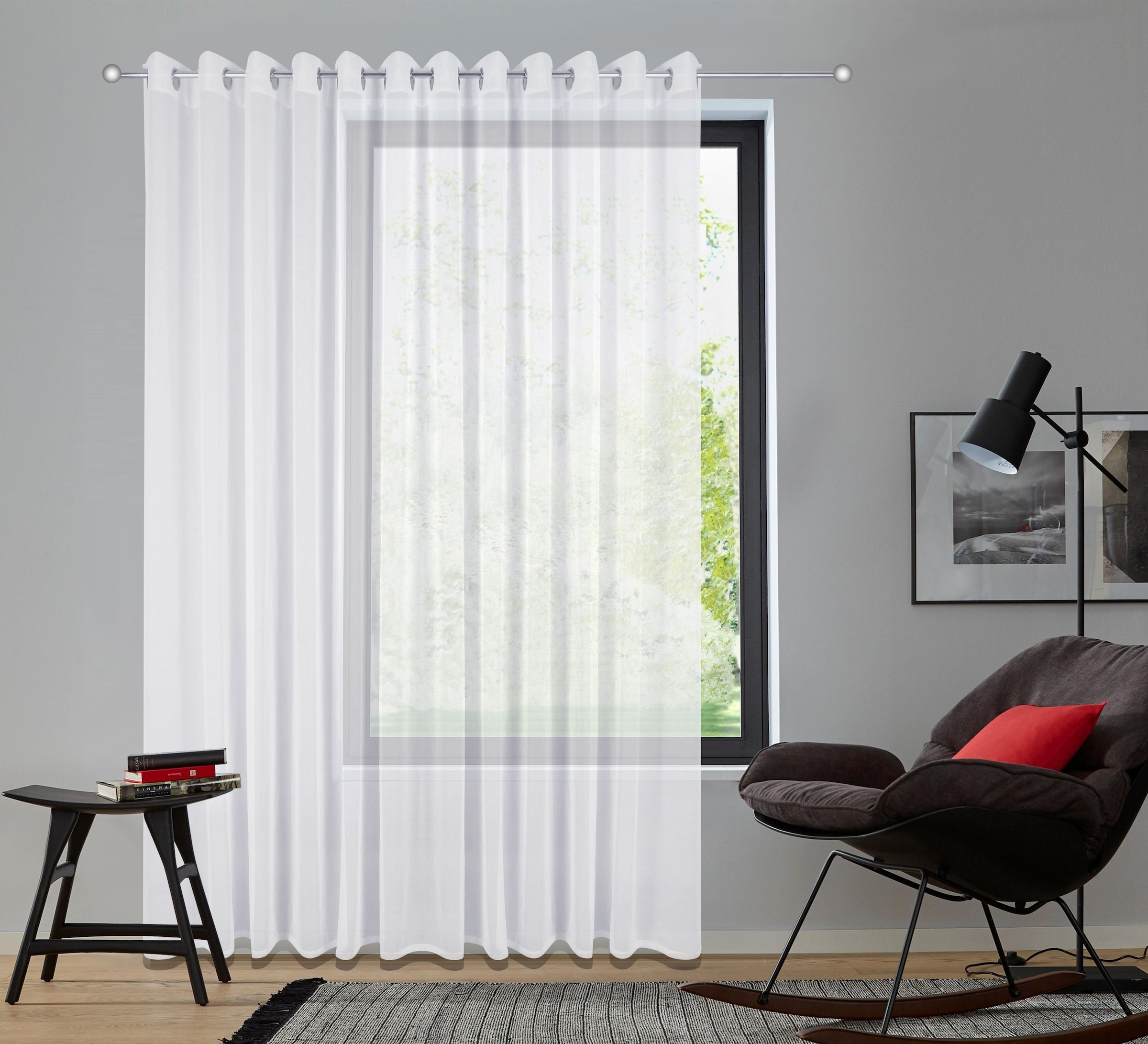 my home Gardine »Dolly«, (1 St.), gewebt, Polyester