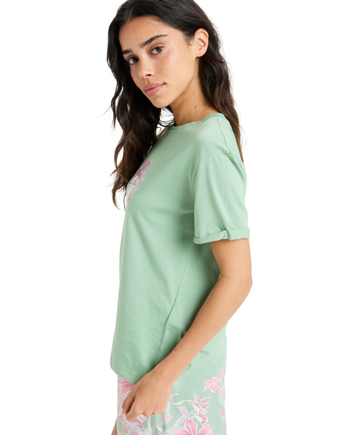 Roxy Shirttop »Oceanregular Round Hibiscus«
