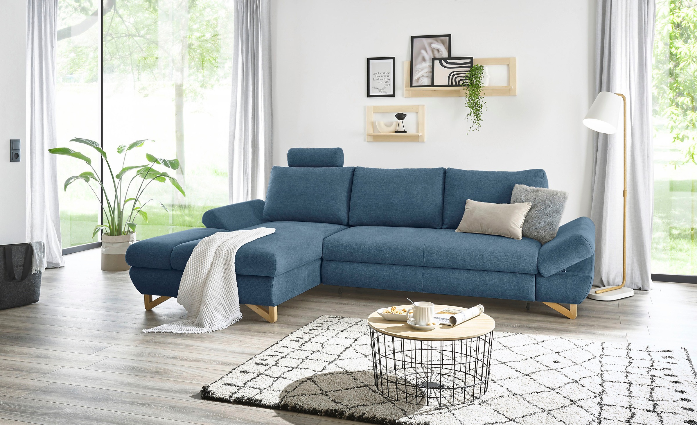 INOSIGN Schlafsofa »City/Giron«, komfortable Bettfunktion (Liegefläche 245 x 138 cm), sowie Bettkasten