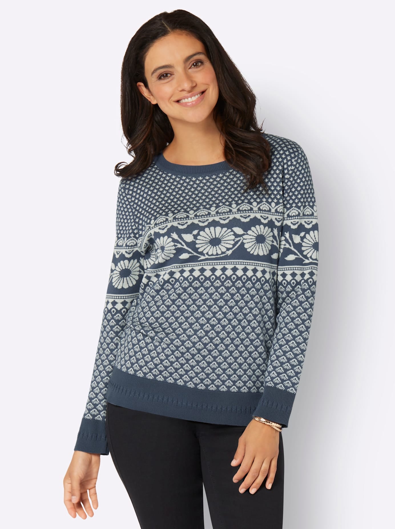 Inspirationen Jacquardpullover »Jacquard-Pullover«