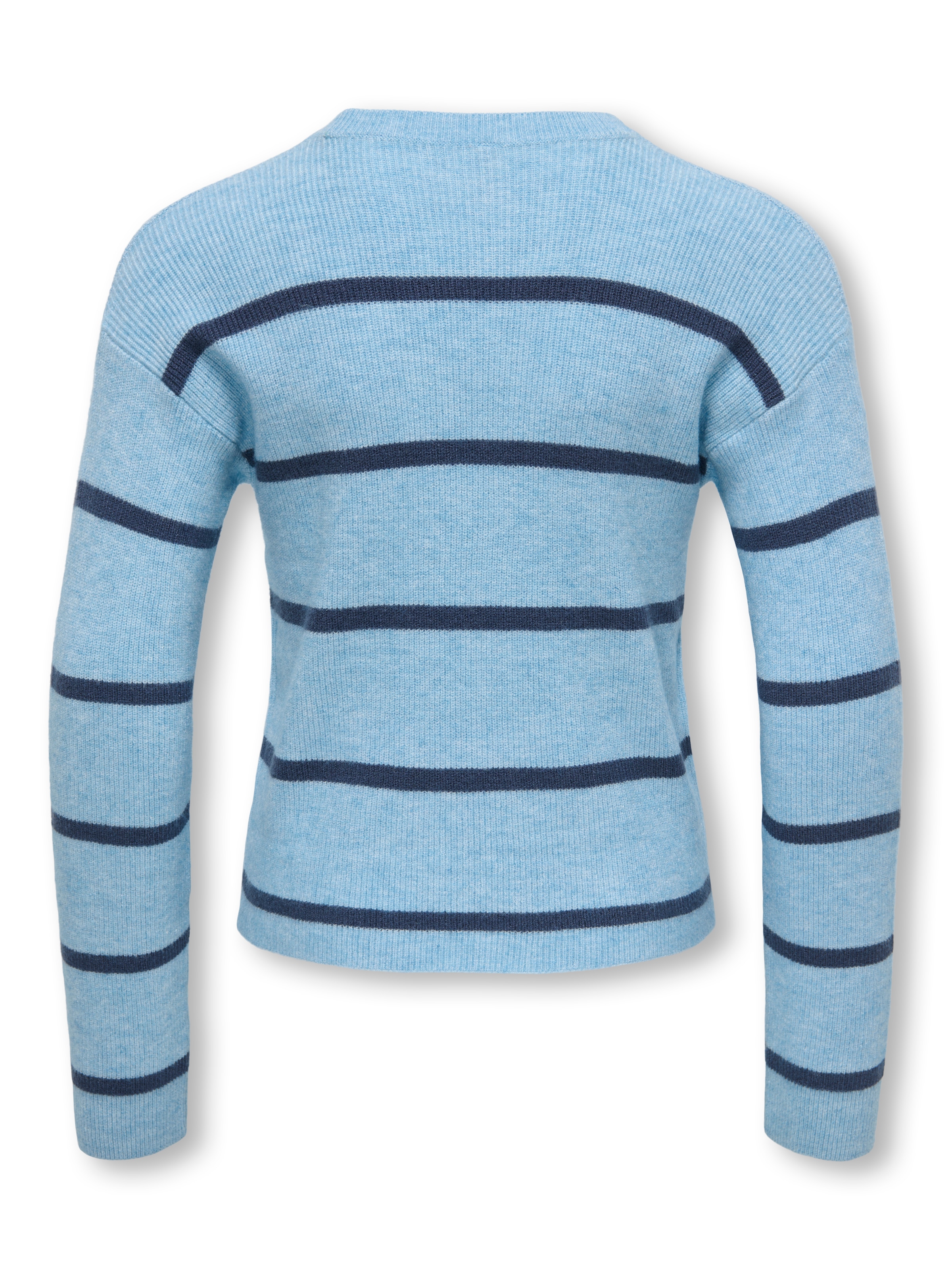 KIDS ONLY Strickpullover »KOGFRANCA SHORT L/S STRIPE KNT NOOS« Viskosemischung, loose fit