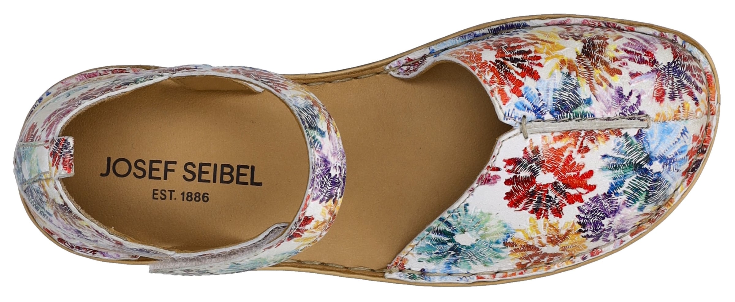 Josef Seibel Riemchenballerina »ROSALIE 42«, Sandale, Spangenschuh, Komfortschuh mit Klettverschluss