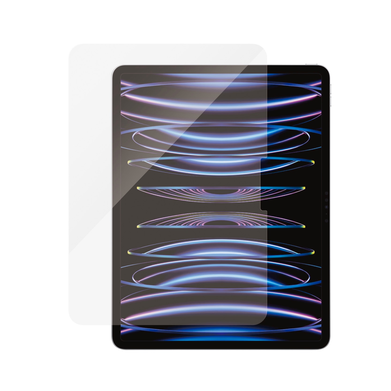 PanzerGlass Displayschutzglas »Ultra Wide Fit Screen Protector«, für Apple iPad Pro 11 2024, Displayschutzfolie, Schutzfolie, Bildschirmschutz, kratz- & stoßfest
