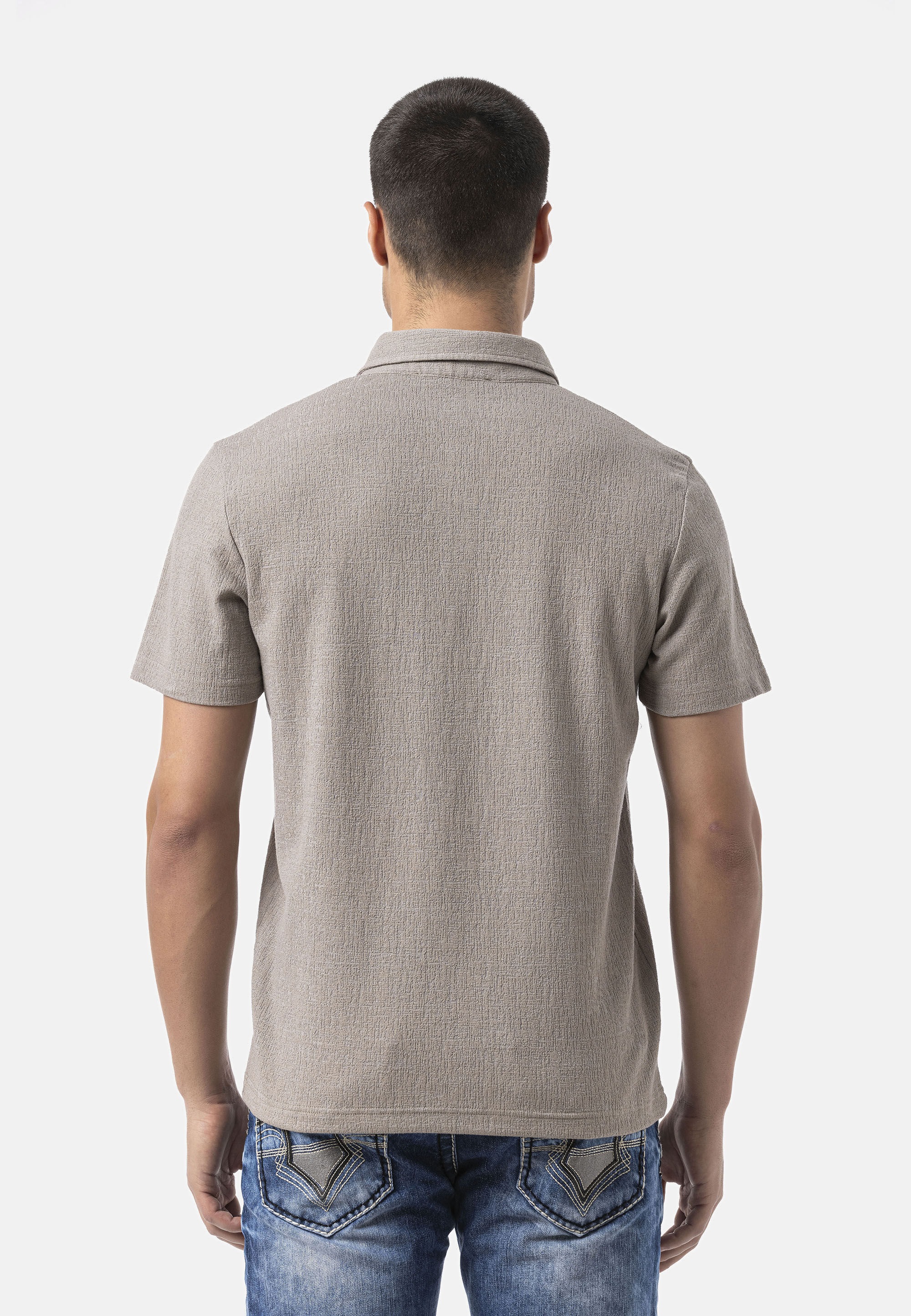 Cipo & Baxx T-Shirt »CT825« Weicher Baumwollmix