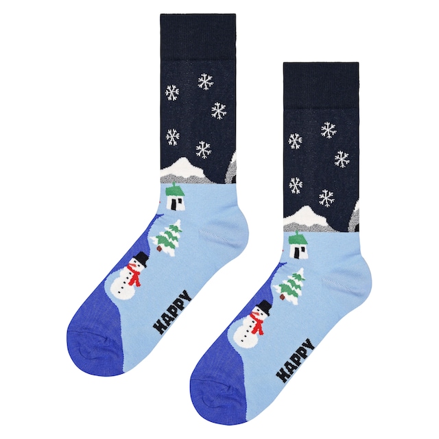 Happy Socks Socken, (3 Paar), Snowman Gift Box bei ♕