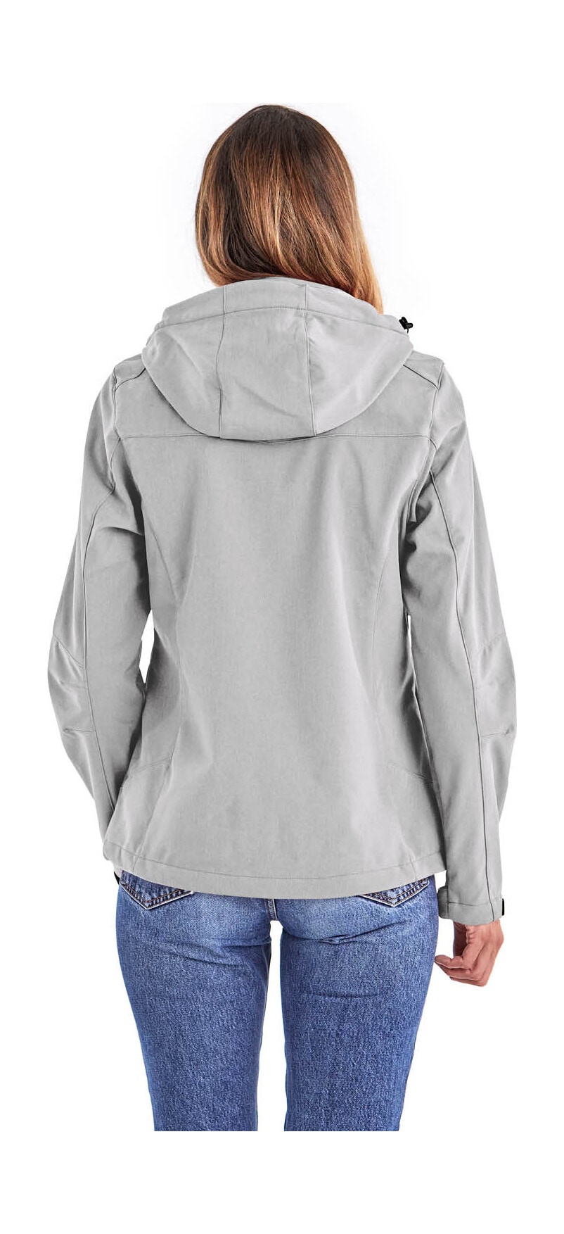 Killtec Softshelljacke »Damen Softshelljacke«, Wasserabweisende, winddichte Softshelljacke mit abnehmbarer Kapuze