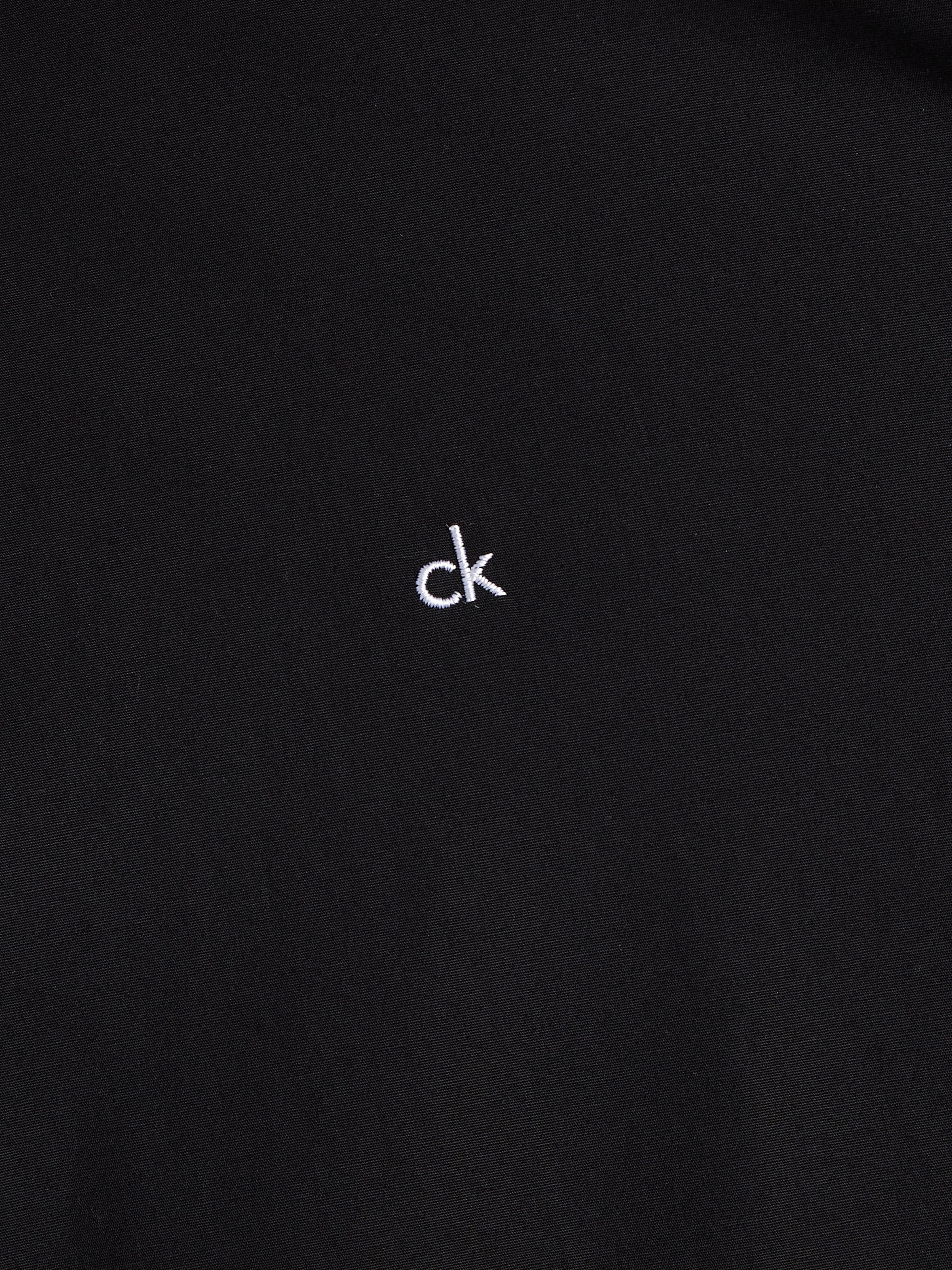 Calvin Klein Big&Tall Langarmhemd »BT_STRETCH POPLIN SLIM SHIRT«, in großen Größen mit durchgehender Knopfleiste