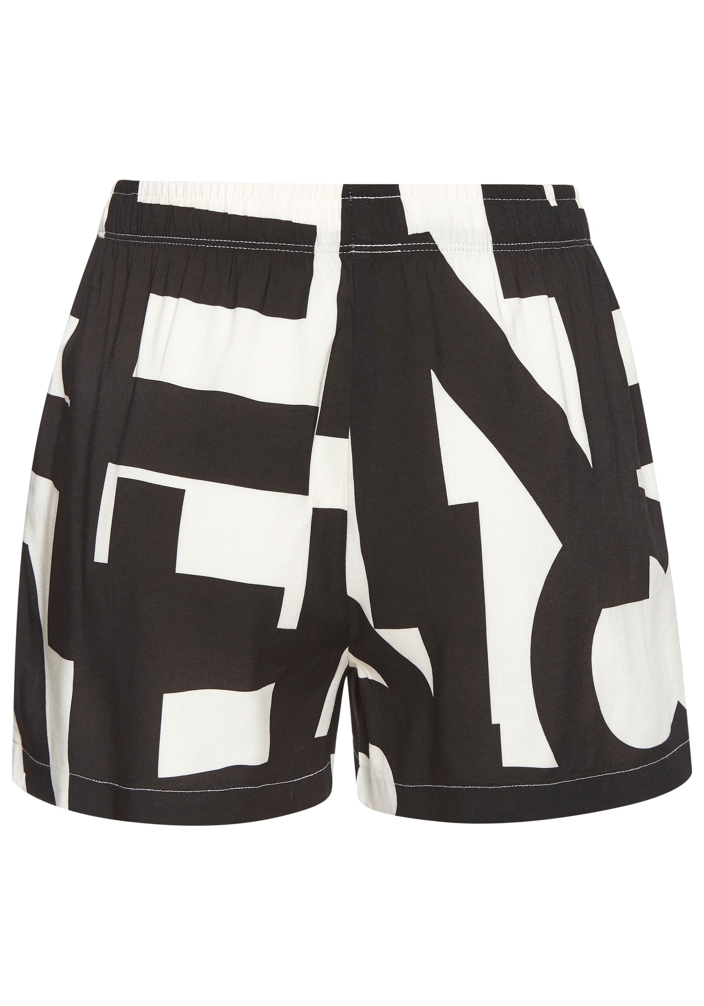 French Connection Pyjamashorts, in gewebter Hemdenqualität