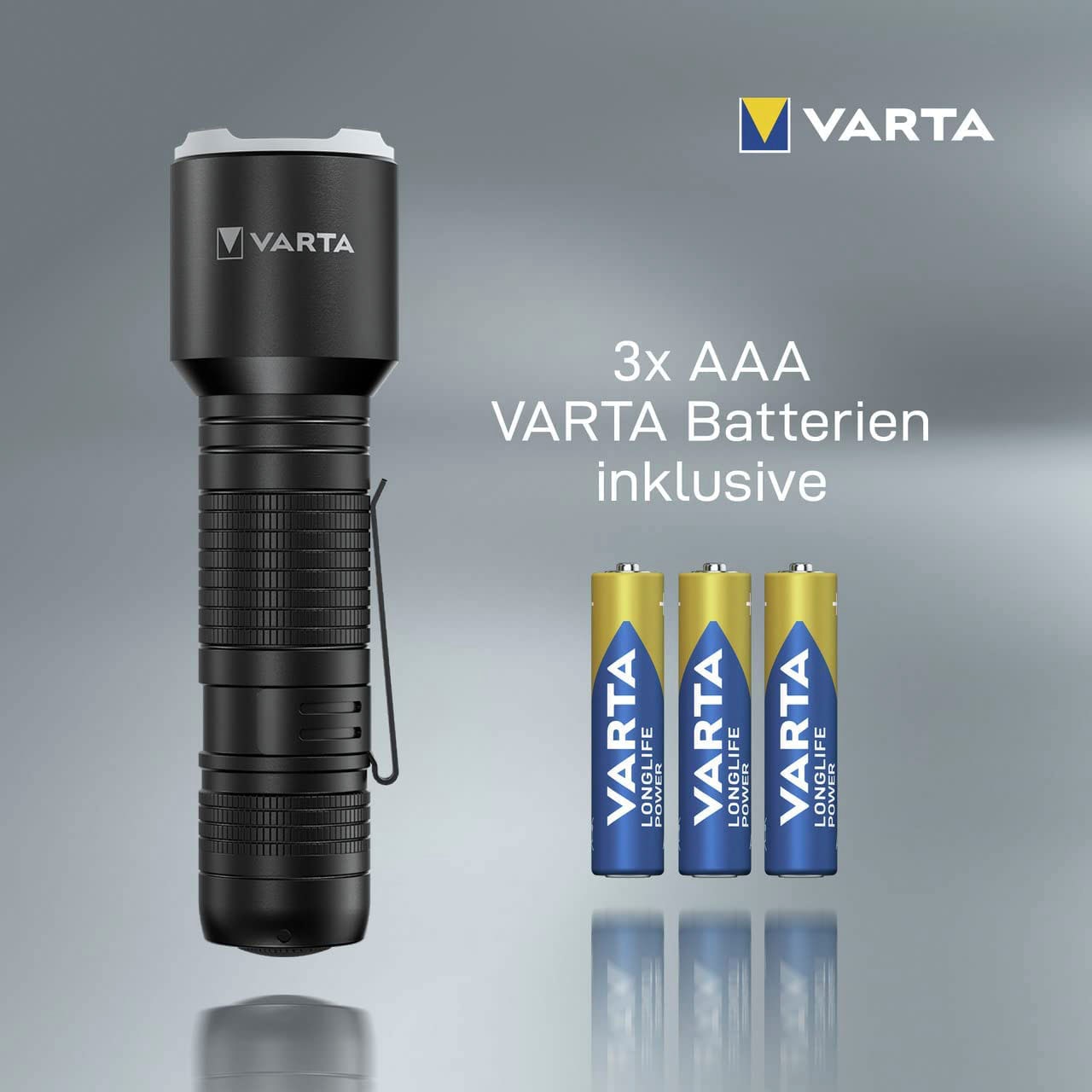 VARTA Taschenlampe »Aluminium Light F30 Pro«