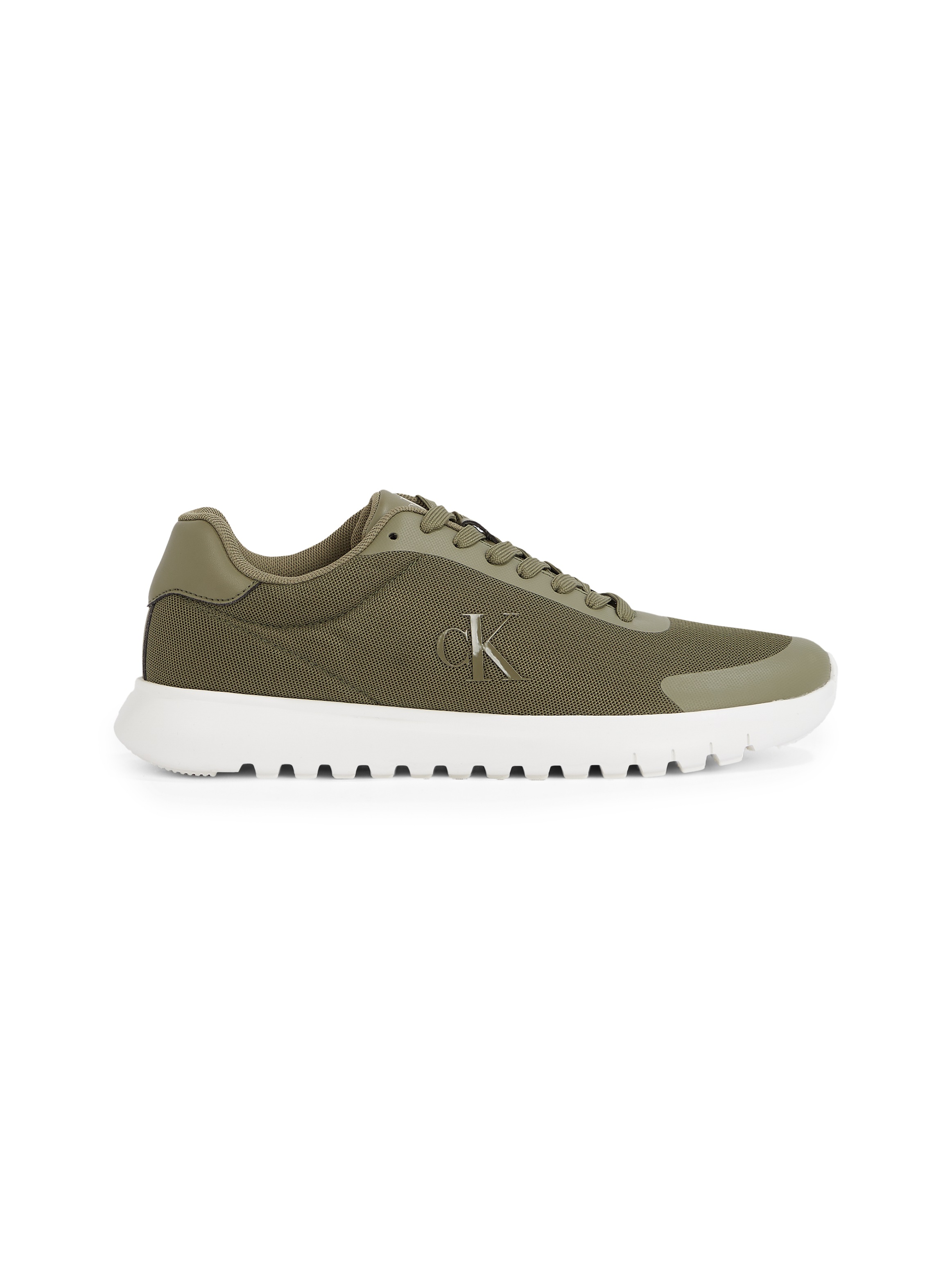Calvin Klein Jeans Sneaker »3 EVA RUNNER MESH«, Freizeitschuh, Halbschuh, Schnürschuh mit Kontrastbesatz