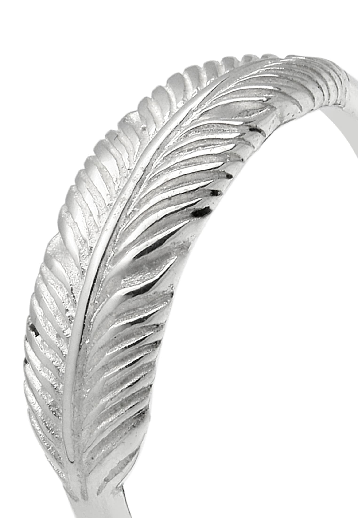 Elli Silberring »Ring Silberring Feder 925 Sterling Silber«