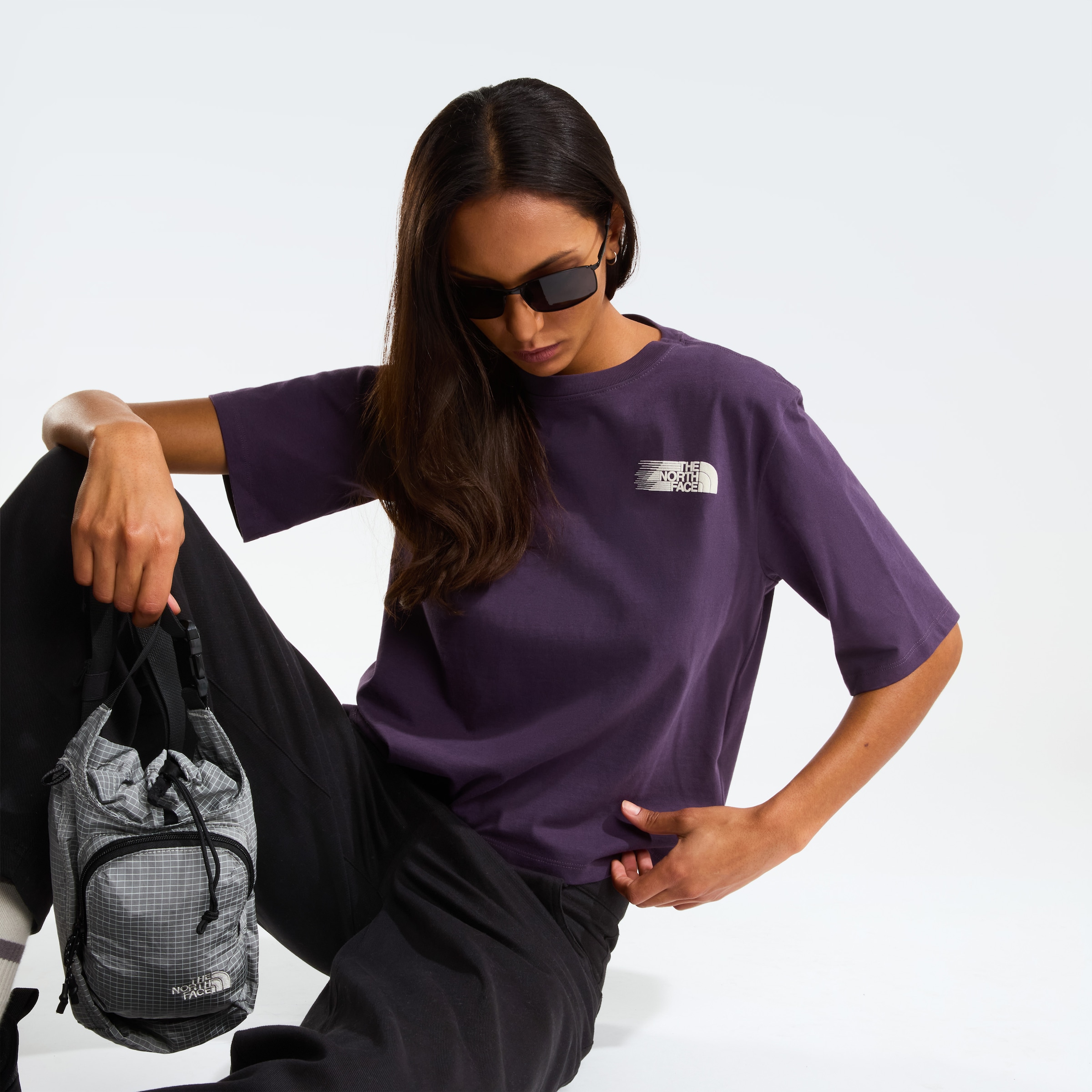The North Face T-Shirt »W RETRO TRAIL BOXY SS TEE-GRAPHIC«
