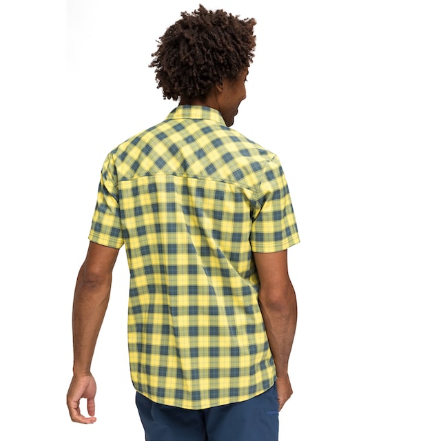Maier Sports Outdoorhemd »Kasen S/S M«, kurzarm Herrenhemd, atmungsaktives  Wanderhemd, Karohemd bei ♕