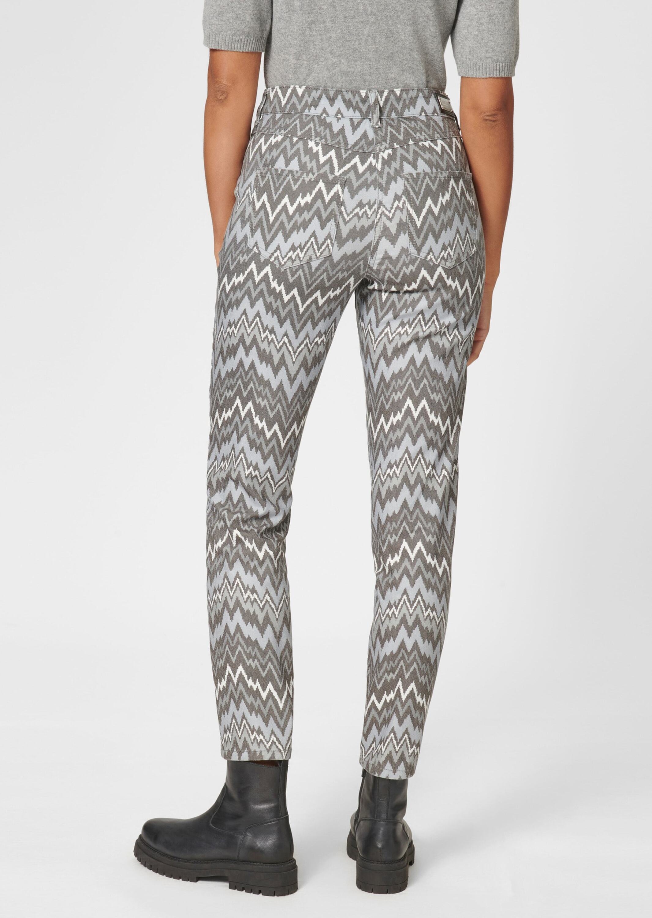 MADELEINE Regular-fit-Jeans »Jeans Bedruckte 5-Pocket-Jeans«