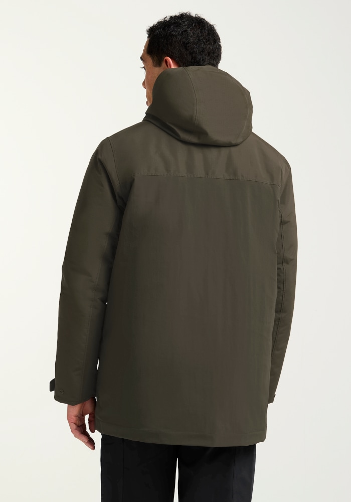 Jack Wolfskin Winterjacke »GLACIER SHIELD JKT M« mit Kapuze wasserdicht, winddicht, atmungsaktiv, mit fünf Taschen