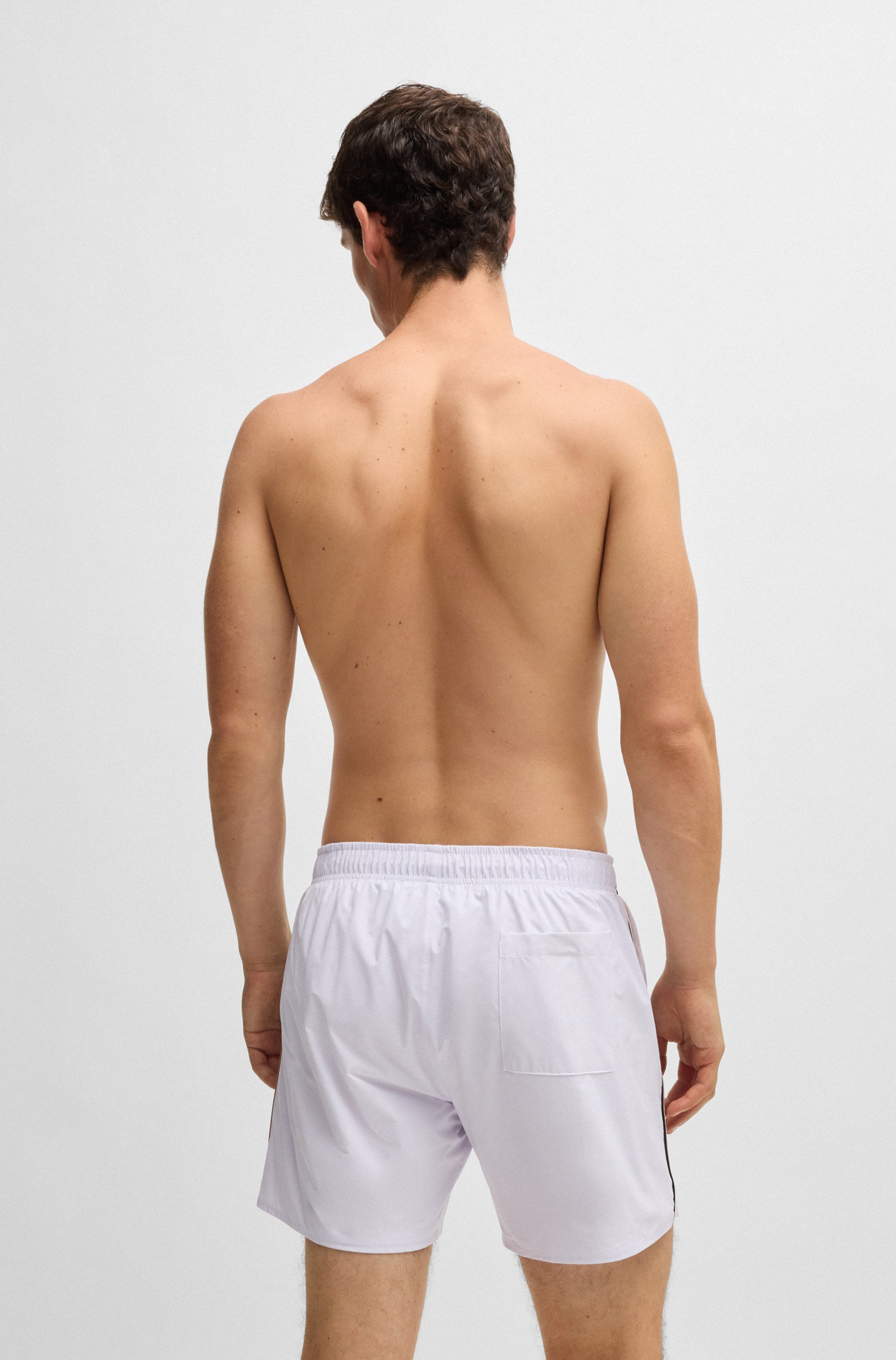 BOSS Badeshorts »Iconic« mit Gesäßtasche