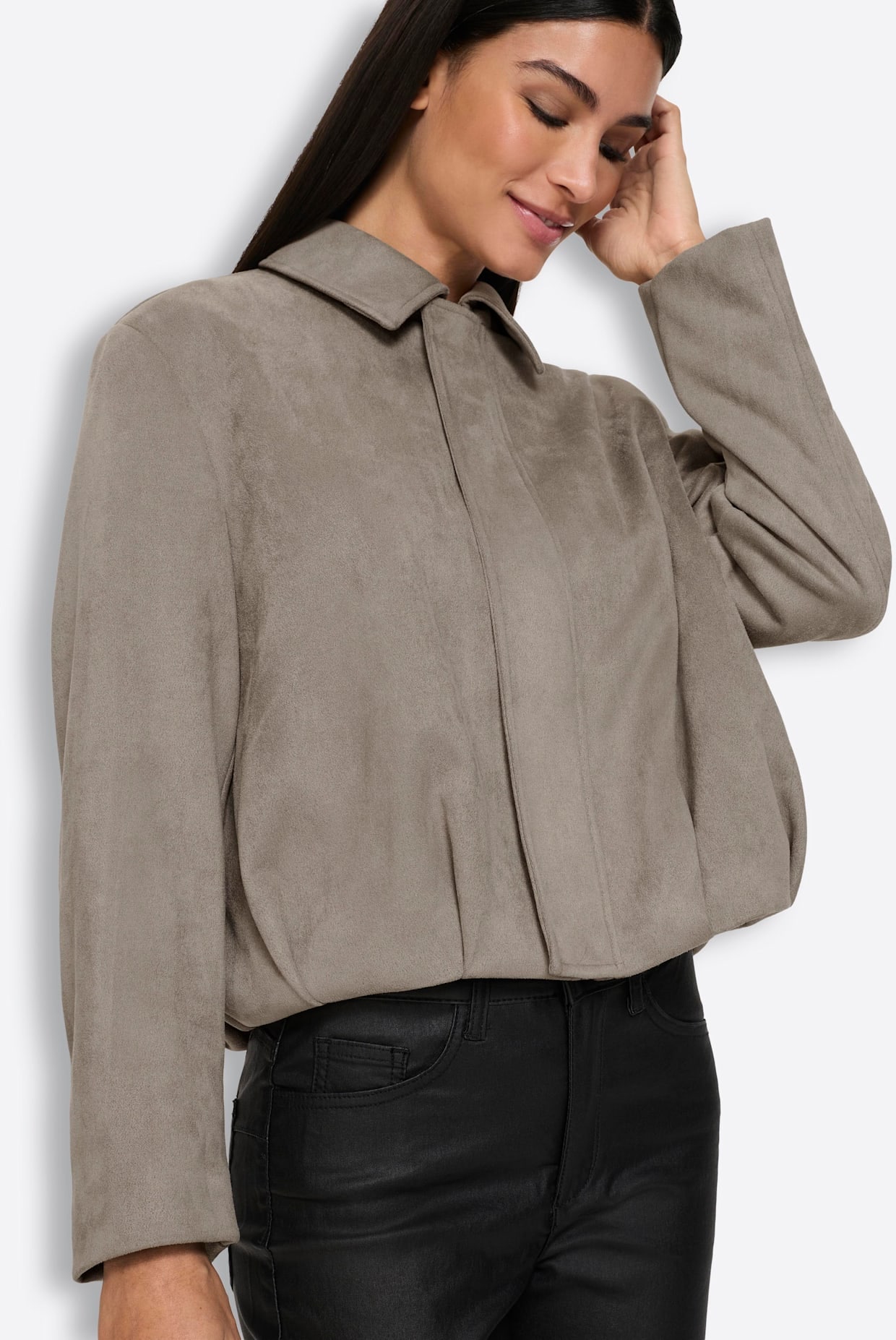 heine Lederimitat-Blazer »Lederimitat-Blazer«