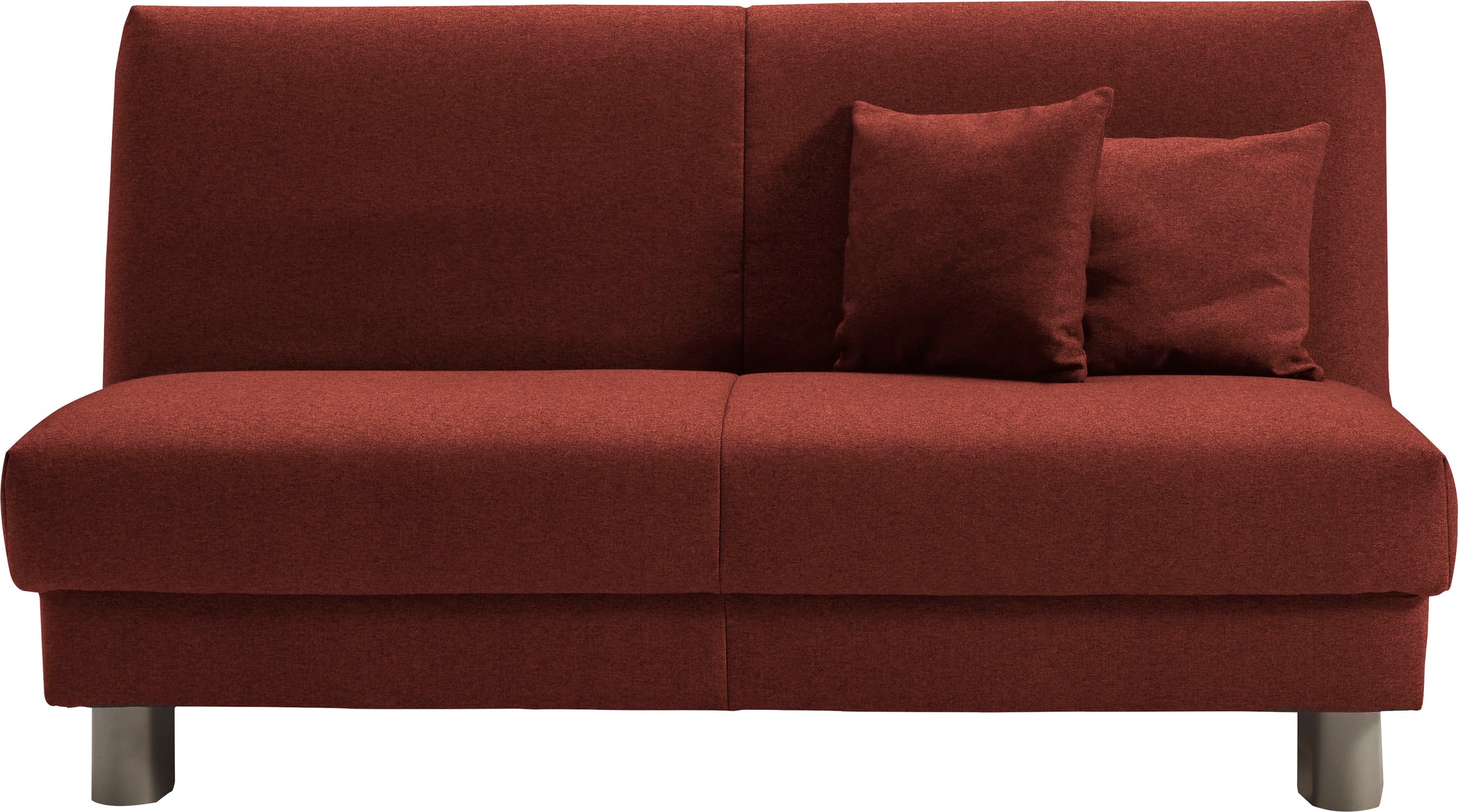 ell + ell Schlafsofa »Enny«, Breite 180 cm, Liegehöhe 40 cm, Füße alufarben