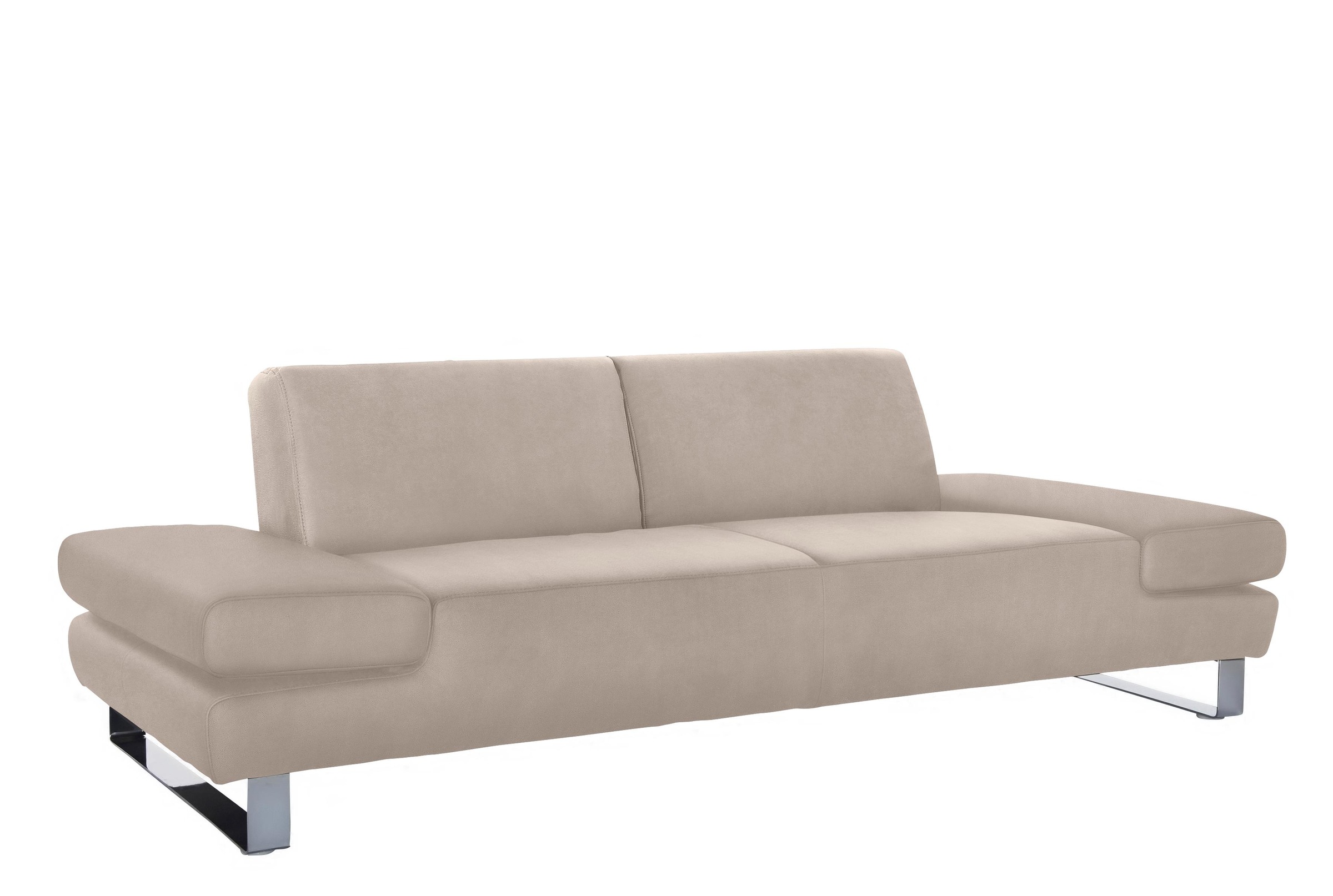 W.SCHILLIG 3-Sitzer »taboo Designsofa mit hohem Sitzkomfort«, mit Übertiefe, inklusive Armlehnenverstellung