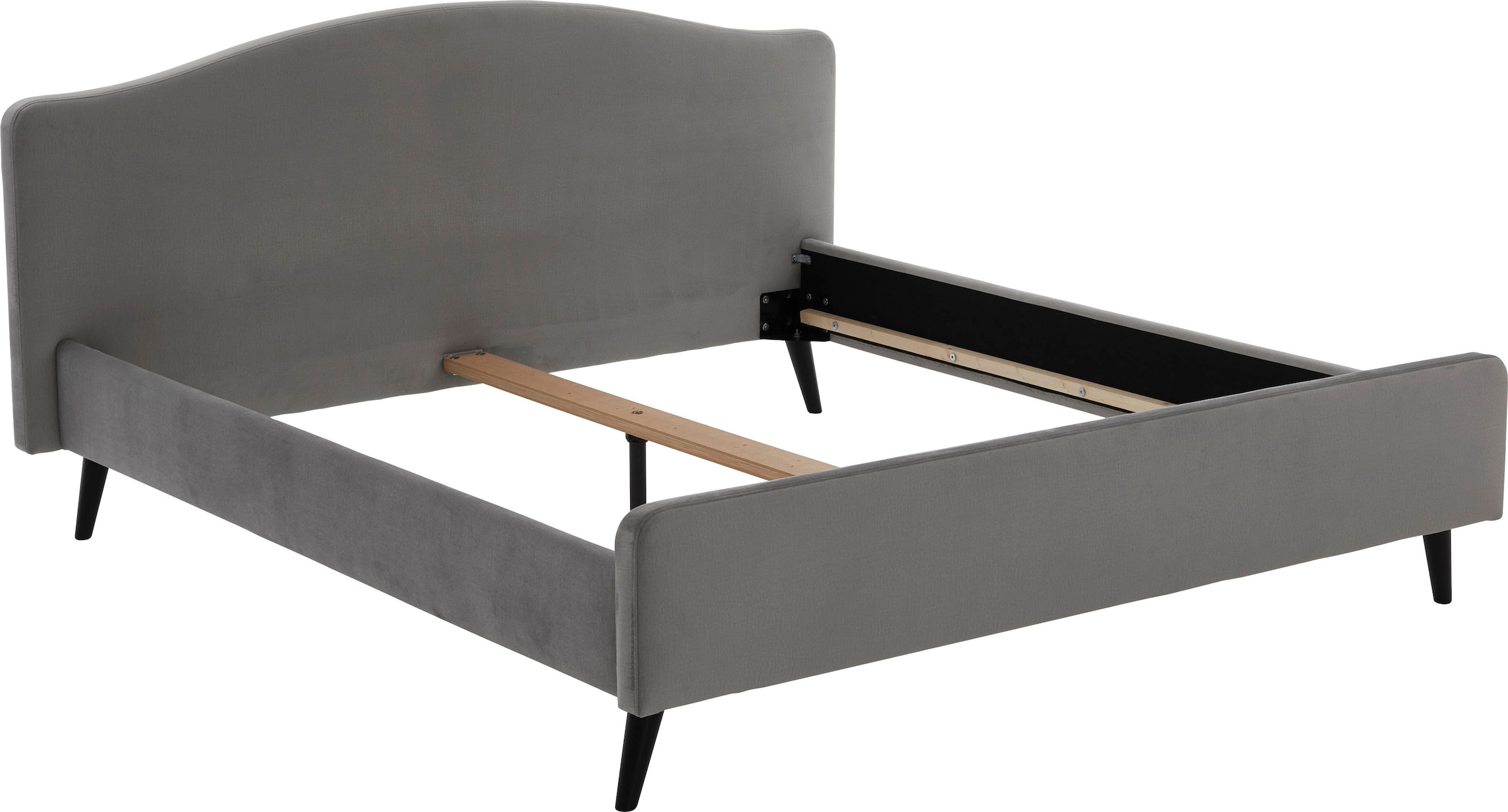 ATLANTIC home collection Polsterbett »Tamiga« mit Massivholzfüße