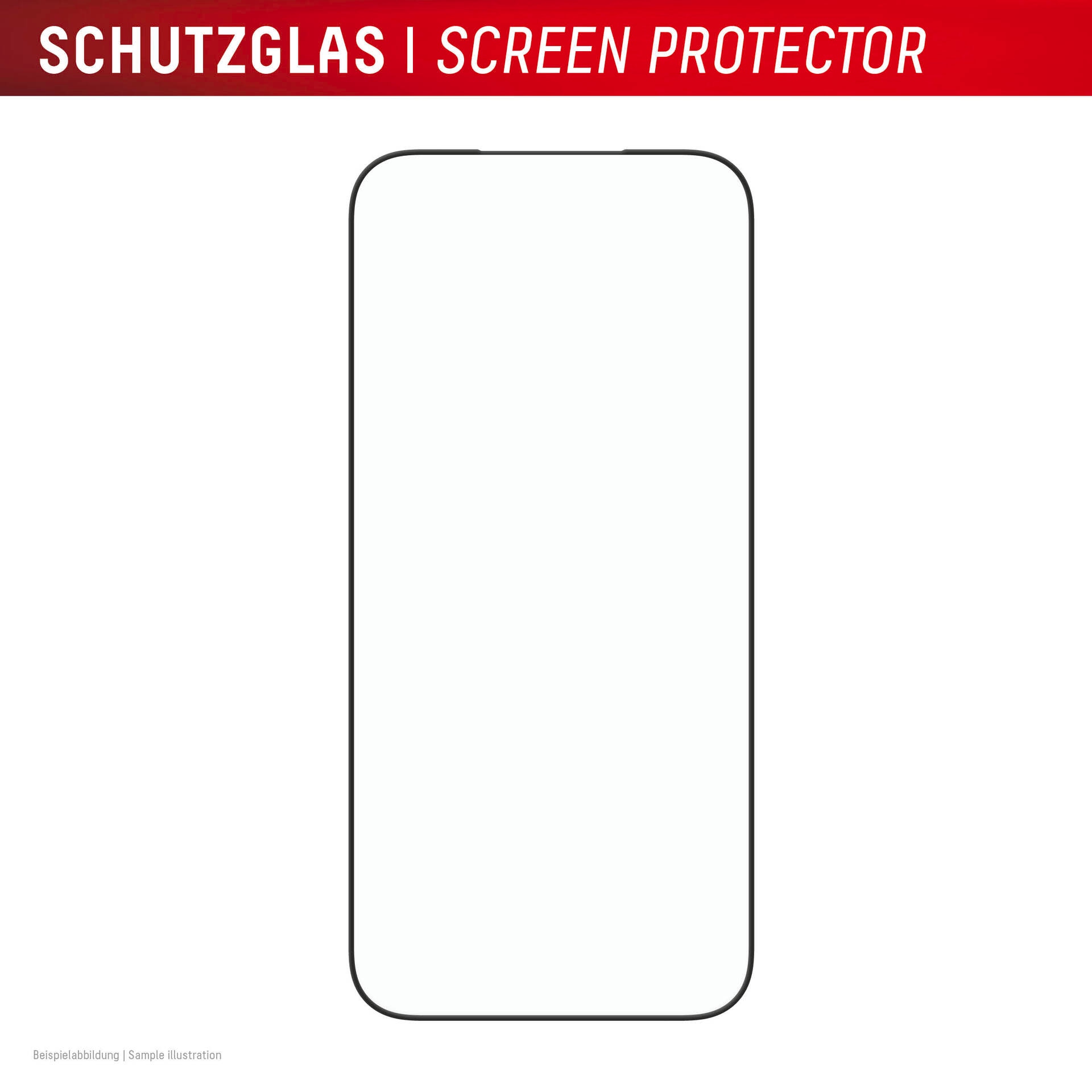 Displex Displayschutzglas »Premium Glass Screen Protector Full Cover« für Apple iPhone 17 Pro Max Displayschutzfolie, Schutzfolie, Bildschirmschutz, kratz- & stoßfest