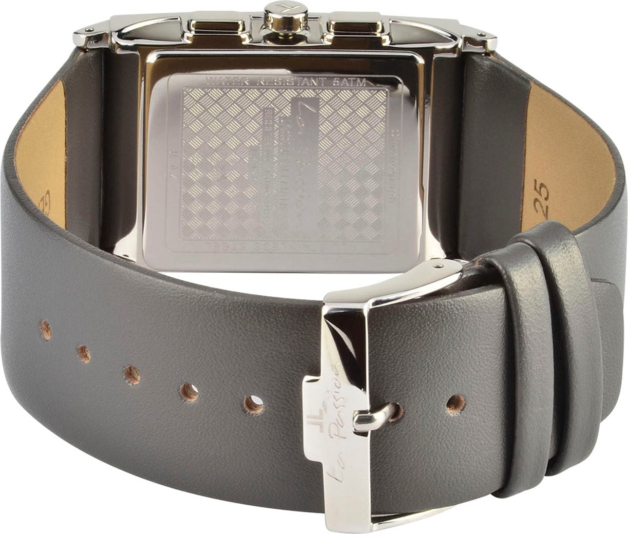 Jacques Lemans Chronograph »La Passion« Quarzuhr,Armbanduhr,Damenuhr,Herrenuhr,Lederarmband,Stoppfunktion,Tag