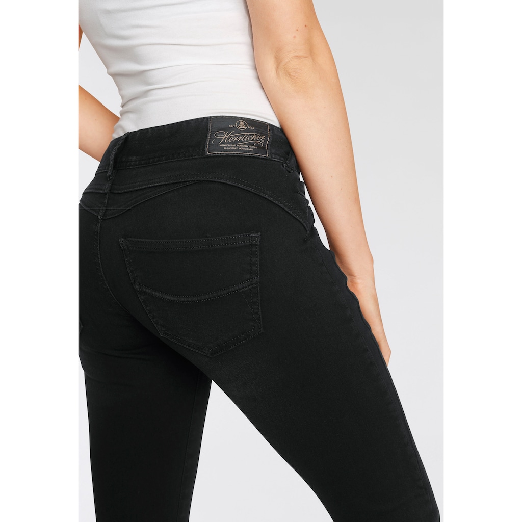 Herrlicher Slim-fit-Jeans »GILA SLIM REUSED«, Low Waist Powerstretch