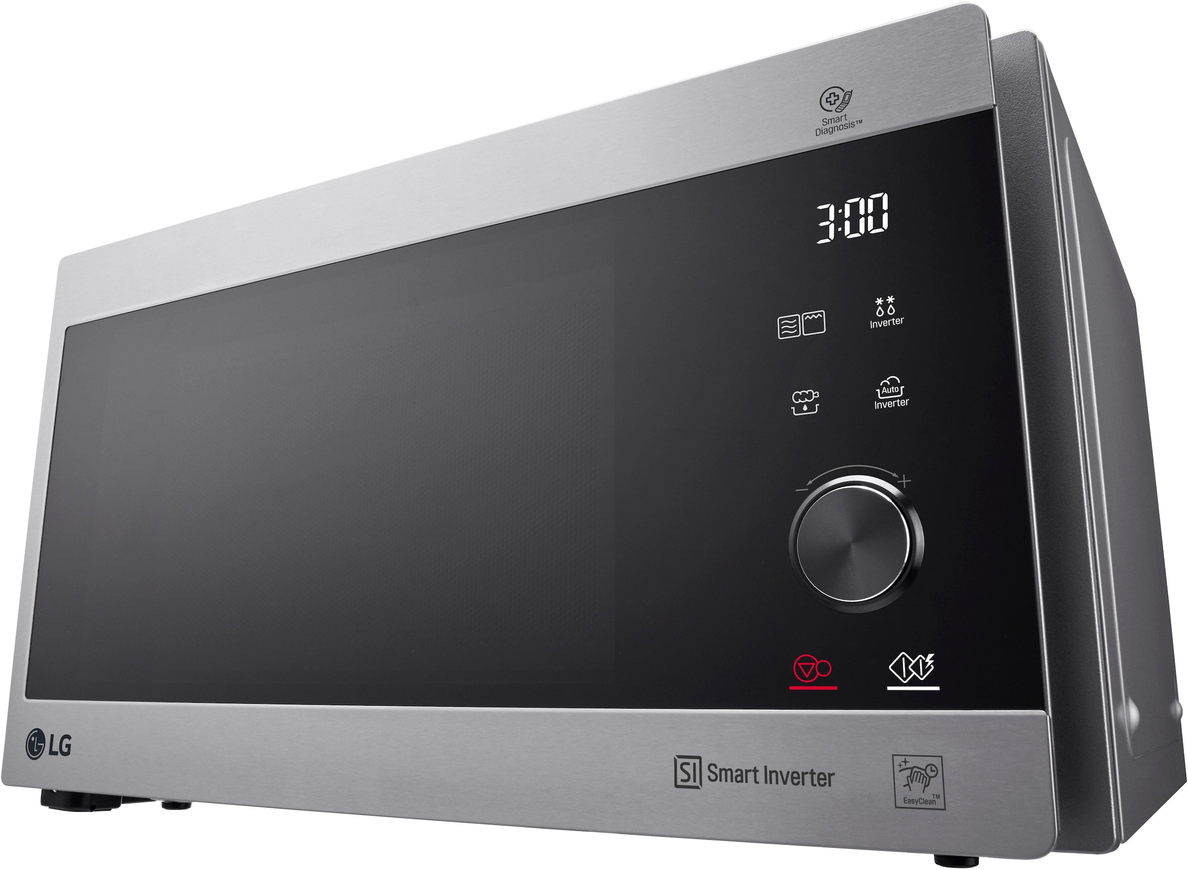 LG Mikrowelle »MH 6565 CPS«, Grill, 1000 W, Smart Inverter Technologie, echte Glasfront