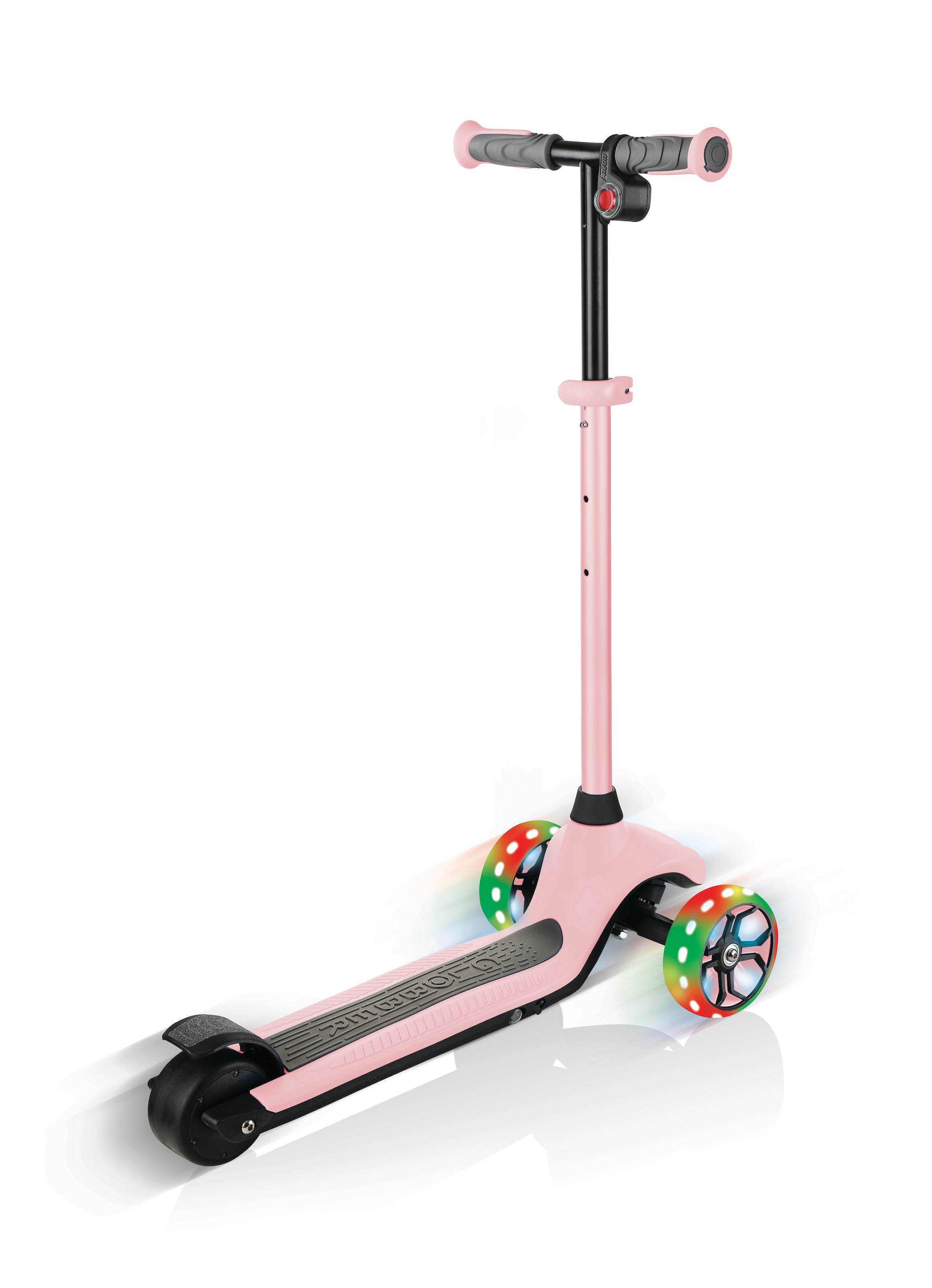 Globber E-Scooter »ONE K E-MOTION 4 PLUS, mit Leuchtrollen« 10 km/h
