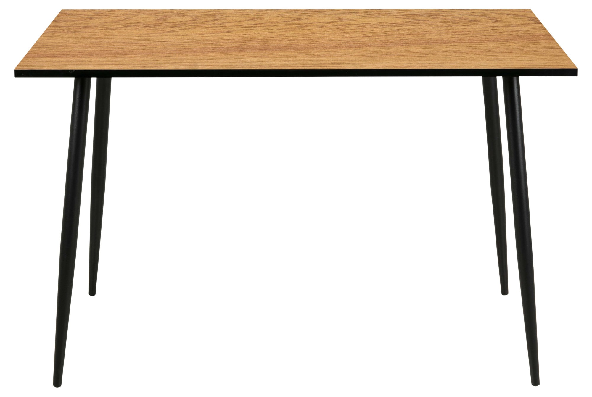 ACTONA GROUP Esszimmer-Set »Esspruppe, Speisetisch mit Wohnzimmerstühlen«, (Komplett-Set, 5 St., 1x Tisch + 4x Stuhle), Rechteckig Esstisch + 4x Stühle, Wildeiche, waldgrün, 120x80x75 cm