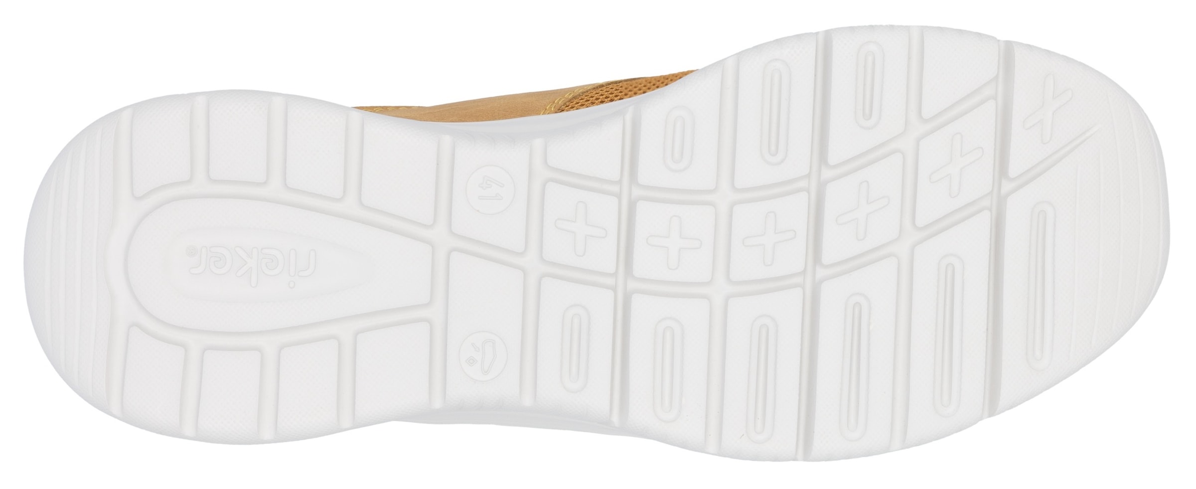 Rieker Slip-On Sneaker, Schlupfschuh, Halbschuh, Freizeitschuh mit Rieker LITE-Sohle